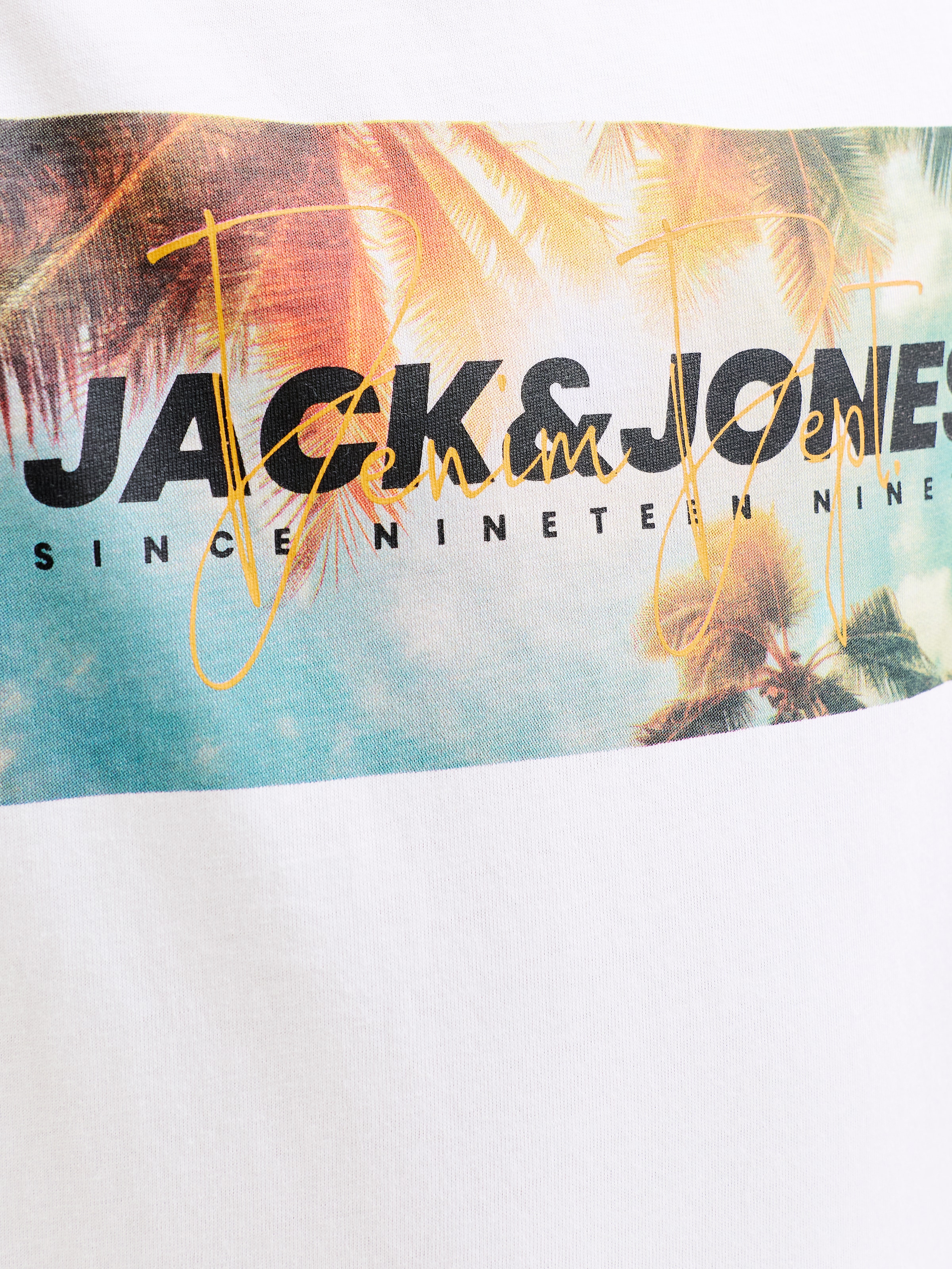 Jack & Jones Junior T-Shirt »JJINDIANA TEE SS CREW NECK JNR« Baumwolle, regular fit