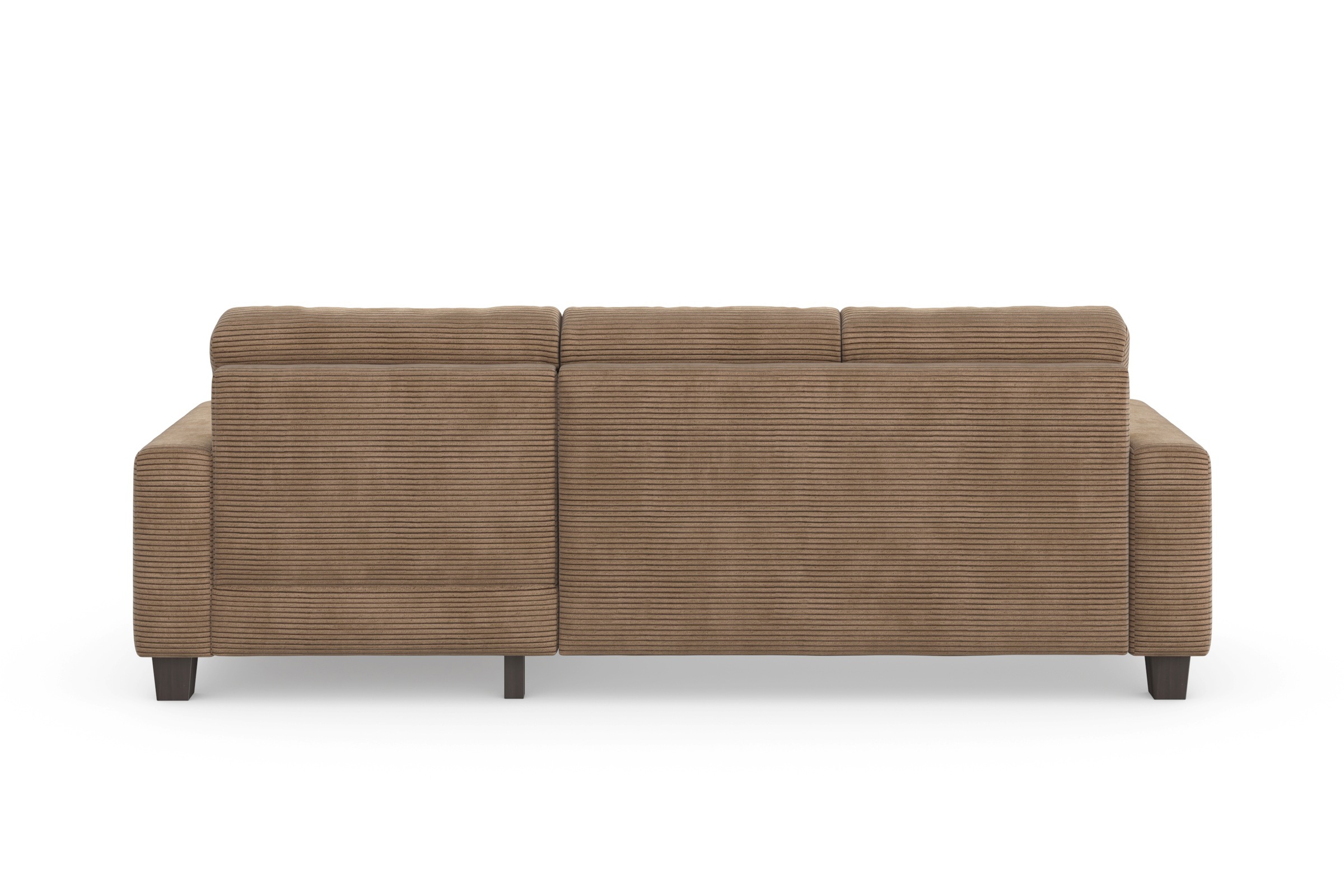 Home affaire Ecksofa »Summer L-Form«, mit Recamiere, mit oder ohne Bettfunktion und Bettkasten, Cord-Bezug