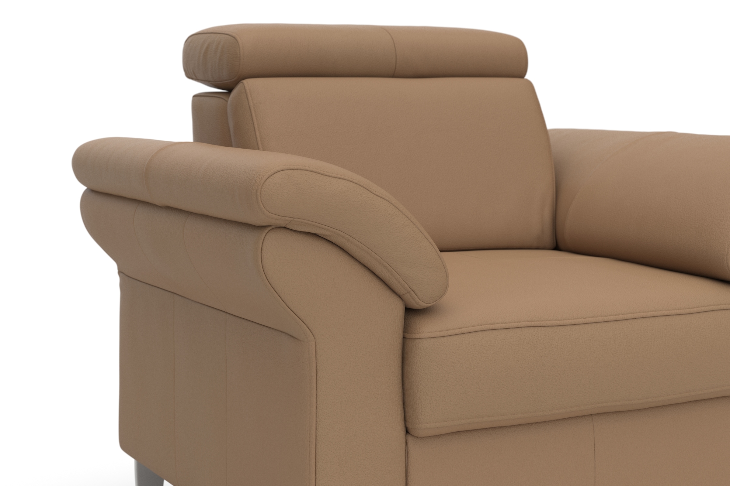 sit&more Sessel »Arngast«, inklusive Federkern und Kopfteilverstellung