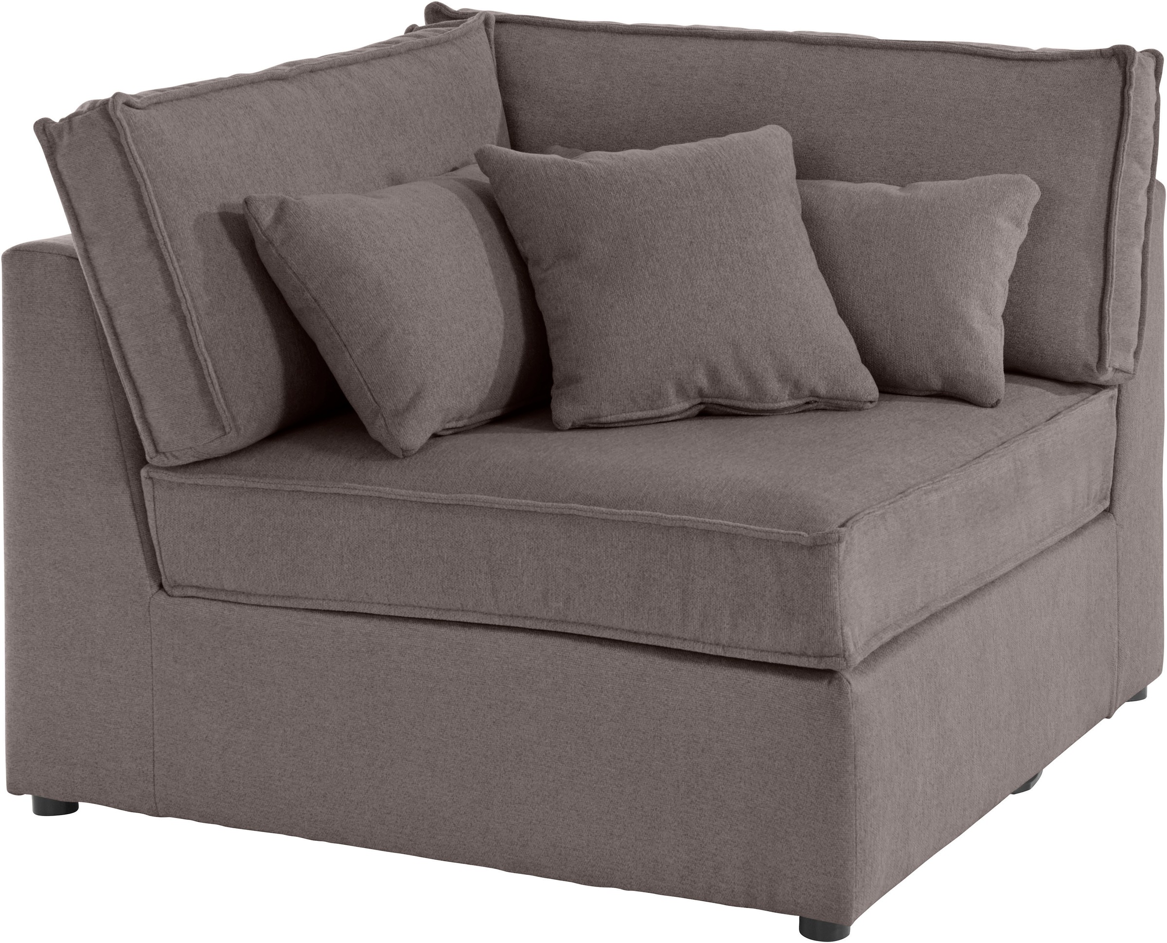 RAUM.ID Sofa-Eckelement »Florid«, Teil eines Modulsofas, fester Sitzkomfort, auch in Cord