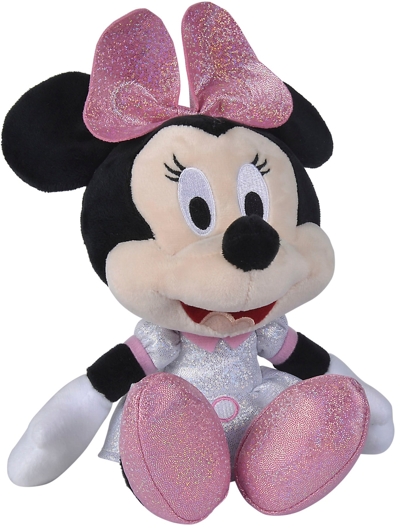 SIMBA Kuscheltier »Disney D100 Sparkly, Minnie 25 cm«