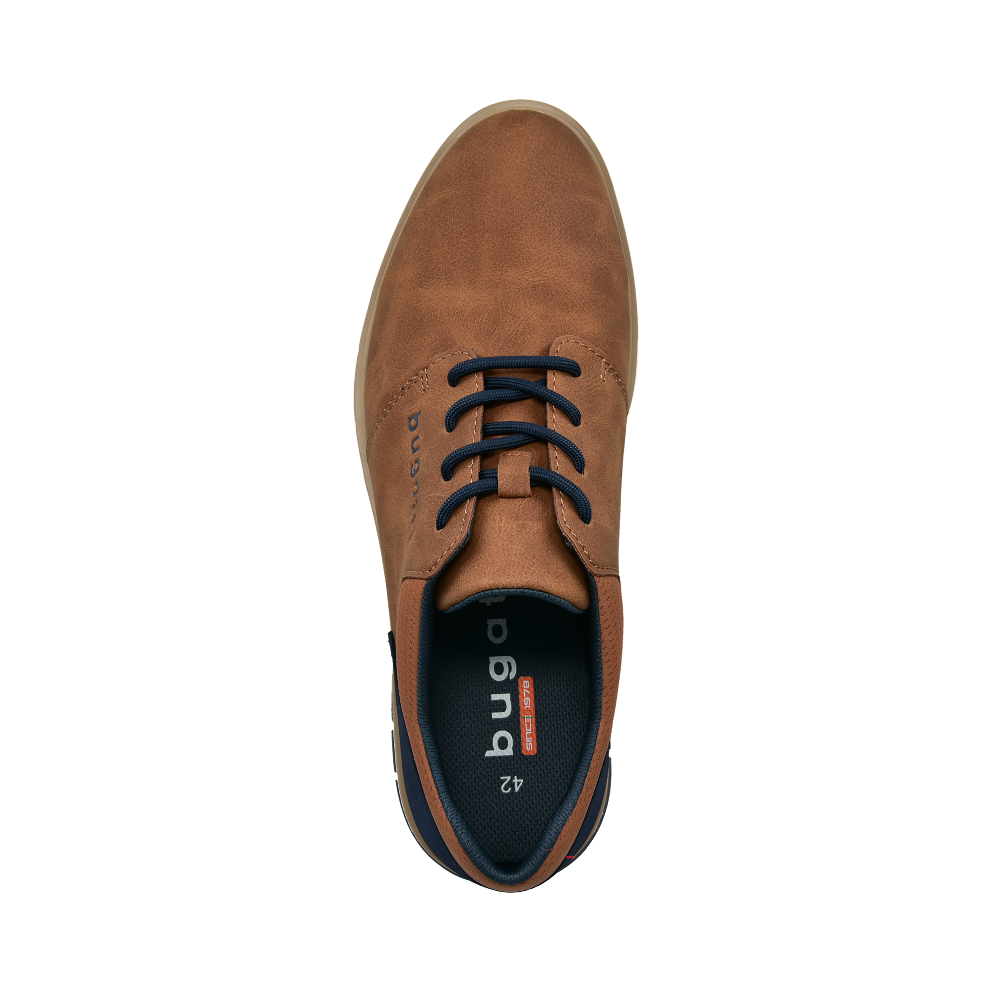 bugatti Schnürschuh  Freizeitschuh, Halbschuh, Schnürschuh mit seitlicher Logoprägung