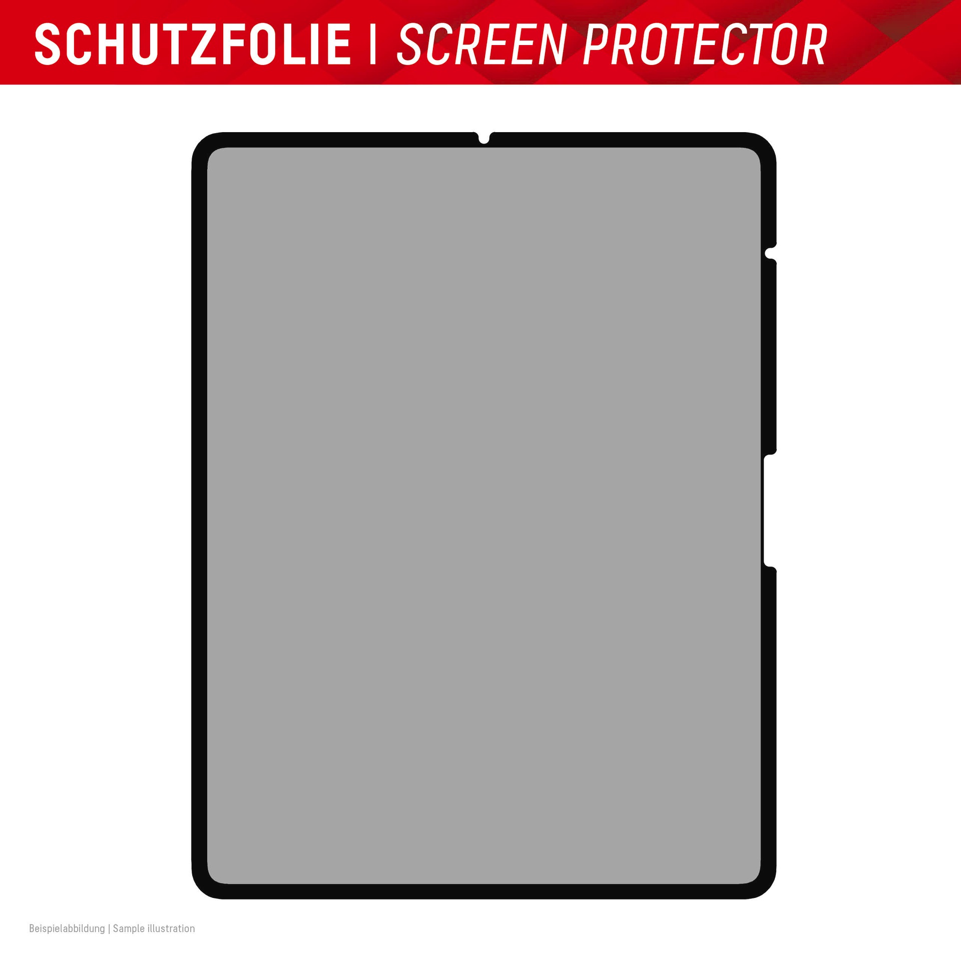 Displex Displayschutzfolie »Tablet Privacy Safe«, für Apple iPad Pro 13-Apple iPad Air 13 (2024), Blickschutzfolie, Schutzfolie, Bildschirmschutz, kratz- & stoßfest