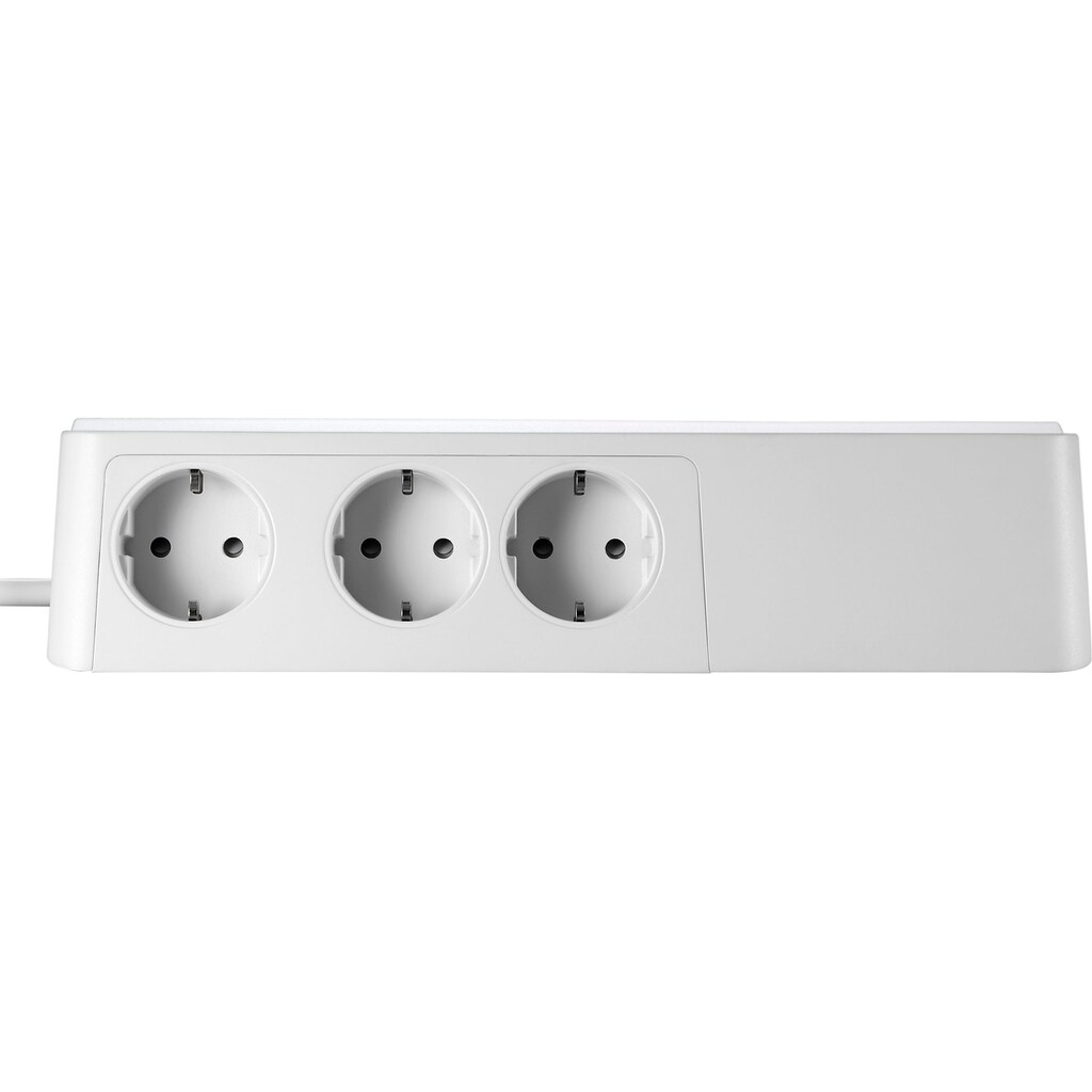APC Steckdosenleiste »PM6-GR«, 6-fach, (Ein- / Ausschalter-LED-Statusanzeige-USB-Anschlüsse Überspannungsschutz Kabellänge 2 m)