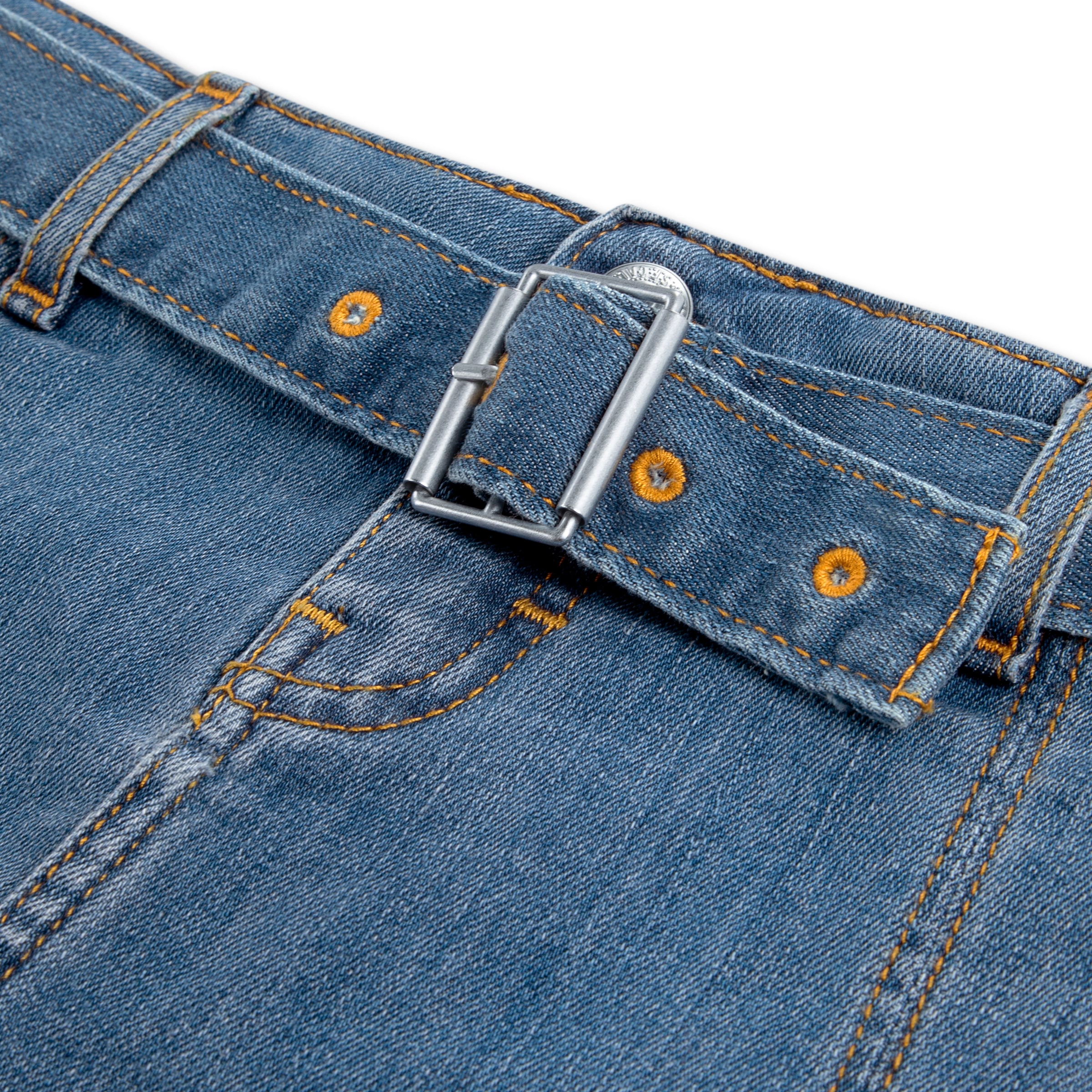 Levi's® Kids Skort »LVG PLEATED SKORT W BELT« Denim-Rock-Shorts mit Jeans-Gürtel / für Girls