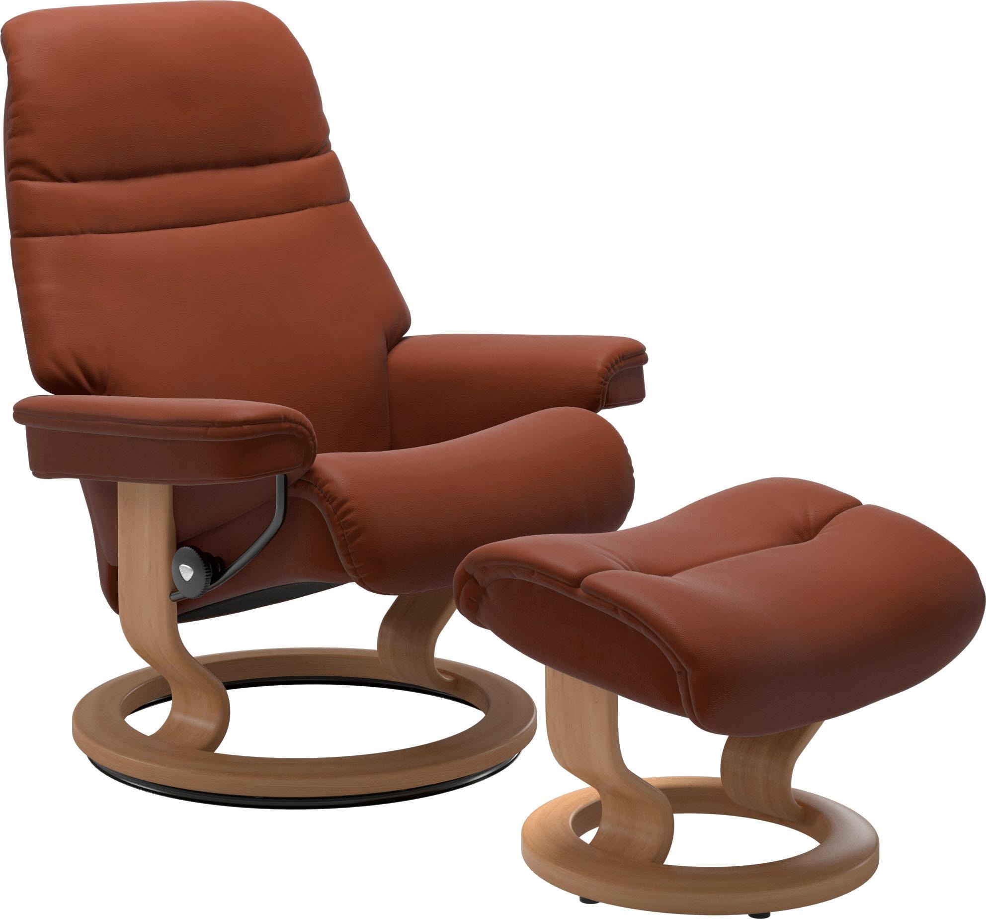 Stressless® Relaxsessel »Sunrise« Set, Relaxsessel mit Hocker, mit Classic günstig online kaufen