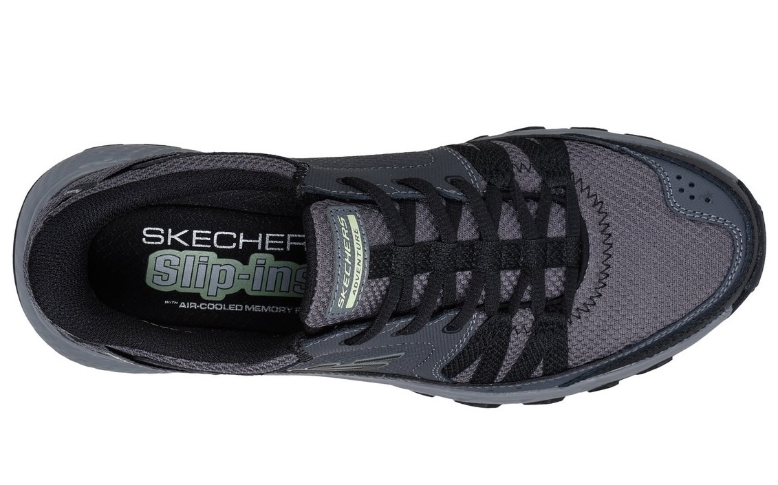 Skechers Slip-On Sneaker »DYNAMITE AT«, Trekkingschuh, Freizeitschuh mit robuster Laufsohle