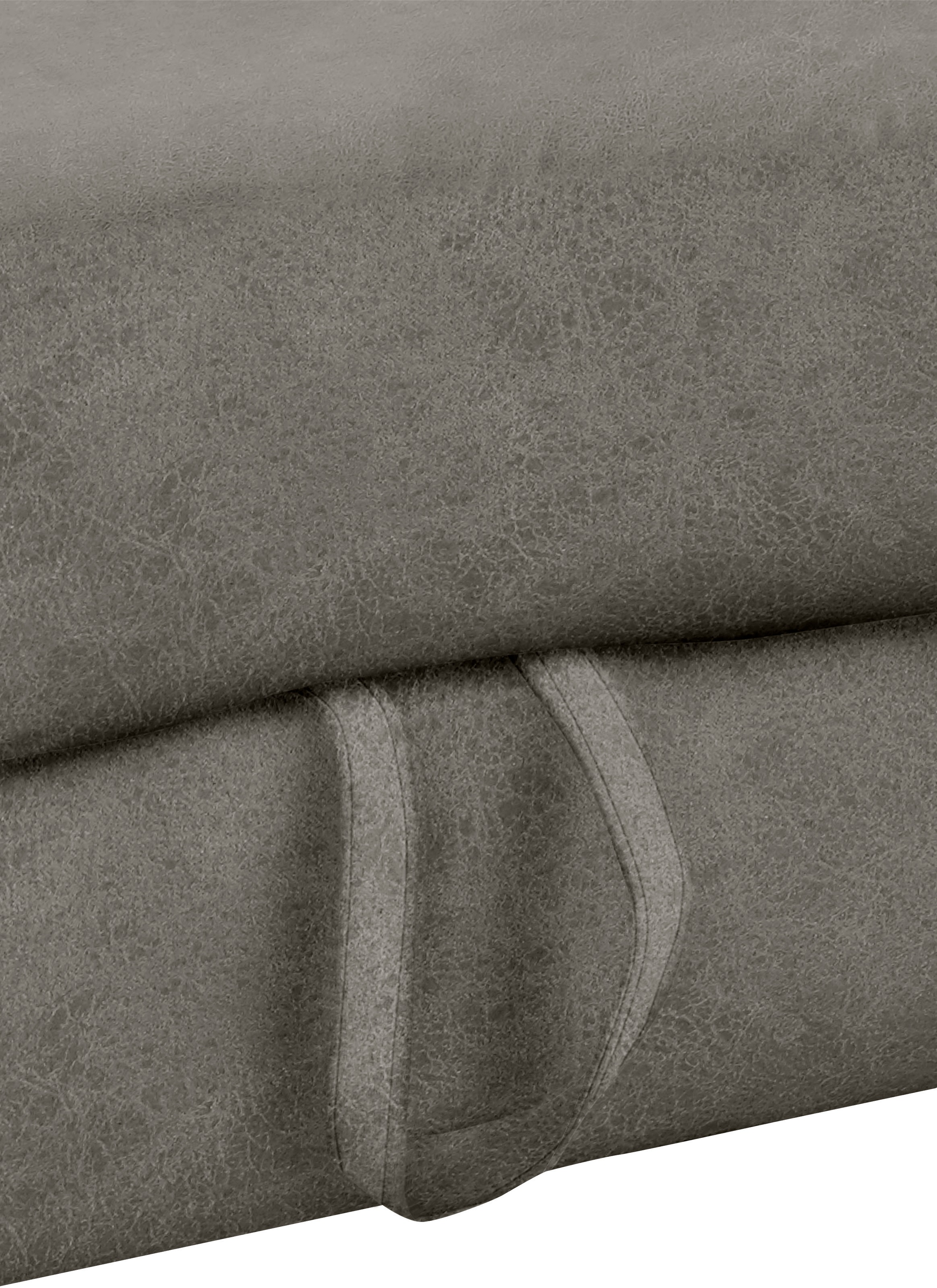 TRENDMANUFAKTUR Ecksofa »Chamber, zeitlos und modern, hoher Sitzkomfort, L-Form«, wahlweise mit Schlaffunktion