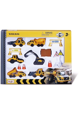 Maisto® Spielzeug-Auto »Volvo Baufahrzeuge Set«, (Set) kaufen