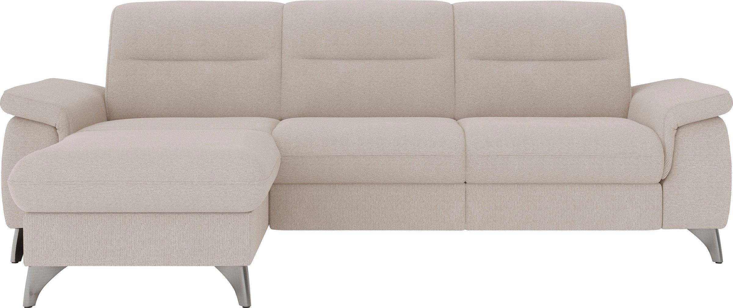 sit&more Ecksofa »Astoria L-Form«, wahlweise mit motorischer Relaxfunktion