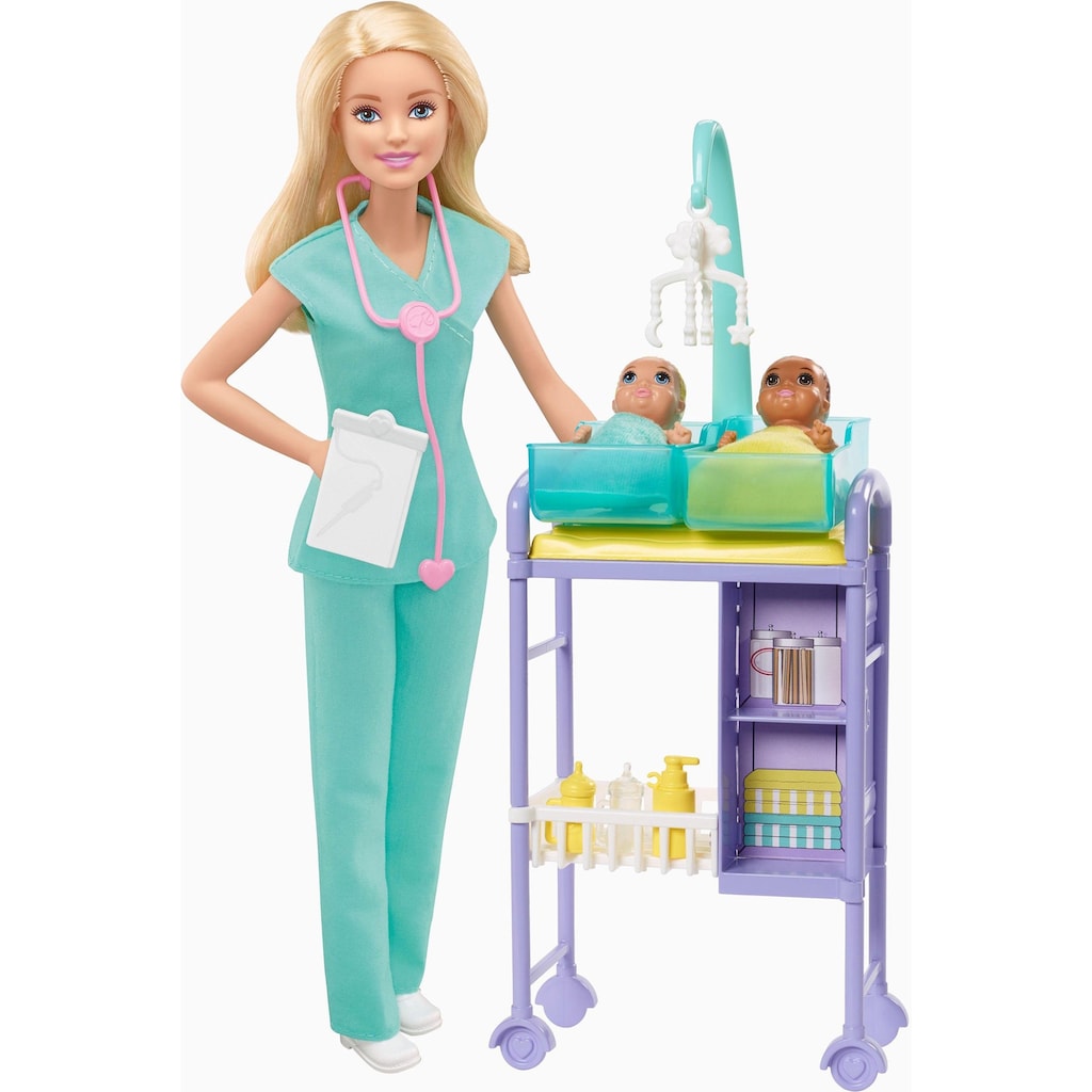 Barbie Anziehpuppe »Kinderärztin, blond«