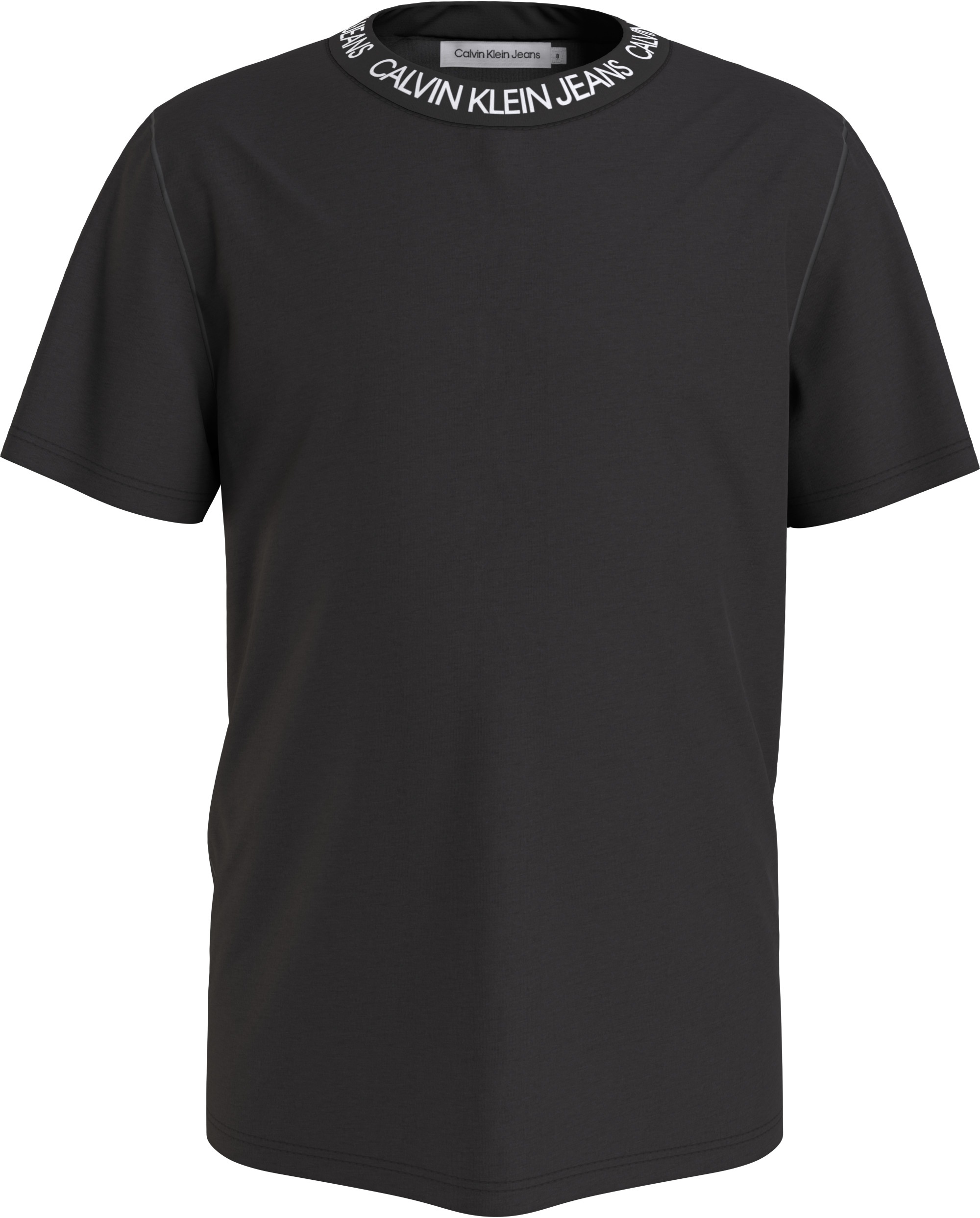 Calvin Klein Jeans T-Shirt »INTARSIA LOGO T-SHIRT« für Kinder bis 16 Jahre, Logoschriftzug am Ausschnitt