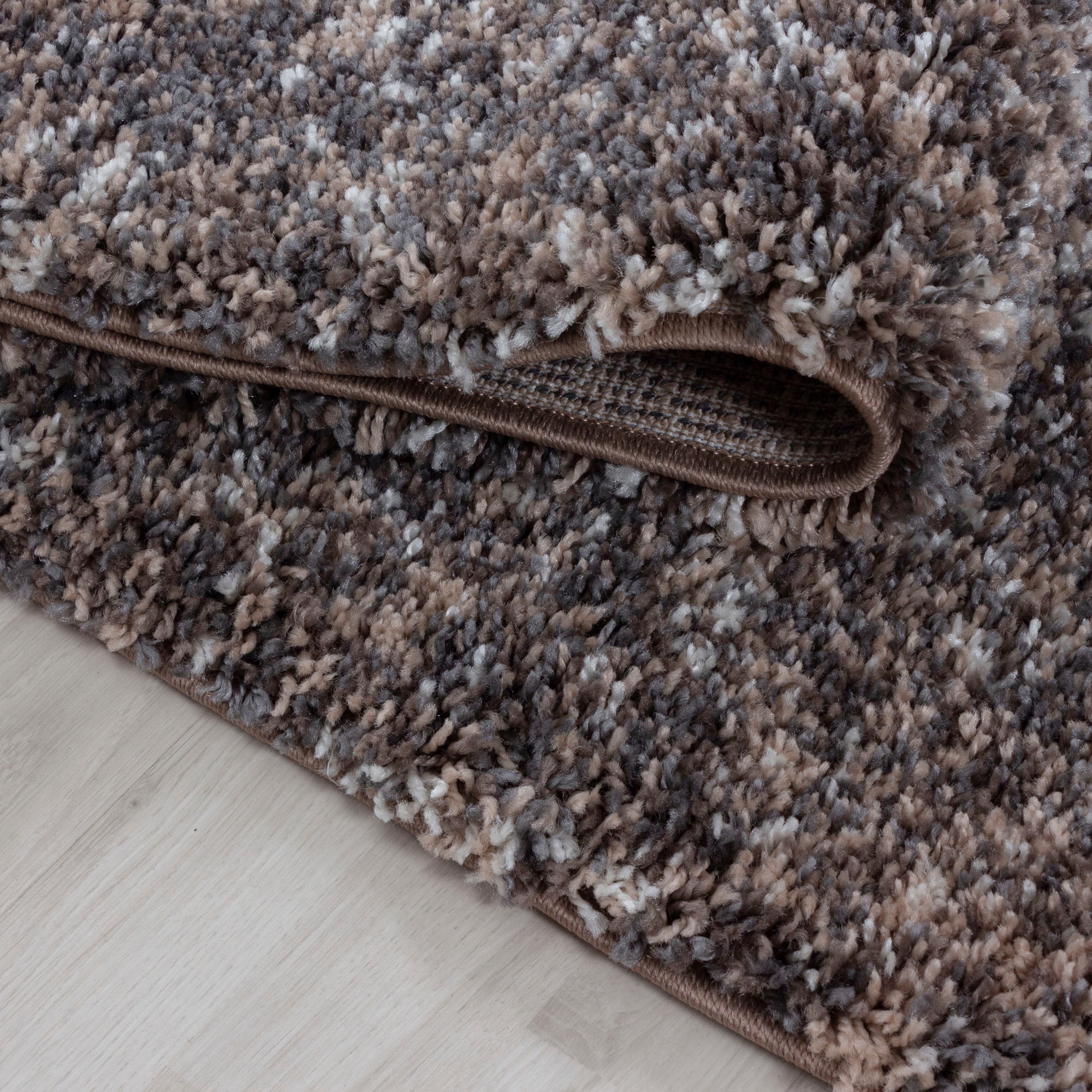 Ayyildiz Teppiche Hochflor-Teppich »Enjoy Shaggy«, rechteckig, 50 mm Höhe, auch als Läufer, Shaggy, Langflor, meliert, Wohnzimmer