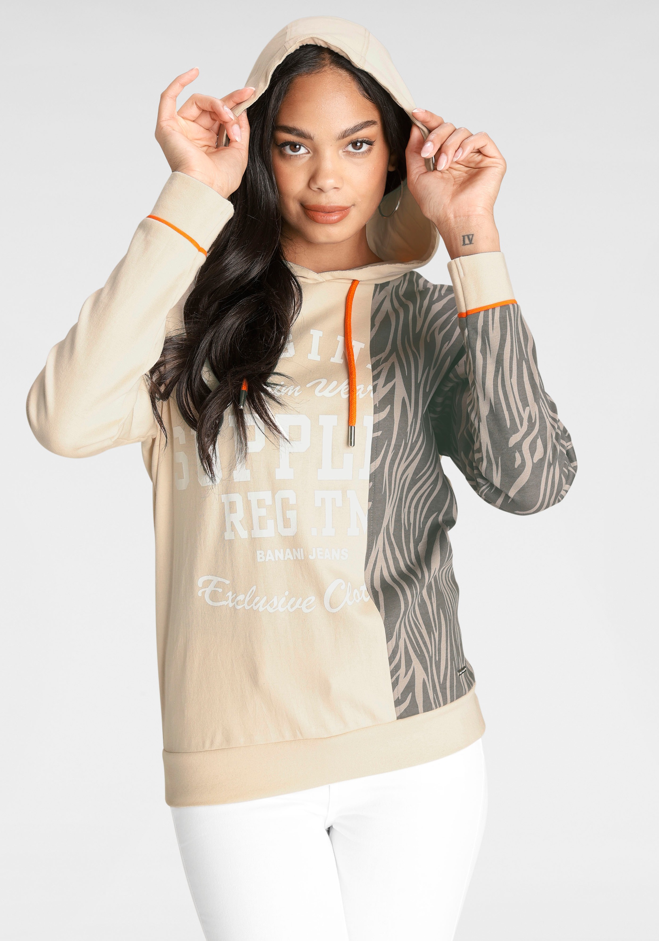 Bruno Banani Kapuzenshirt, verschiedene Druck  NEUE KOLLEKTION kaufen