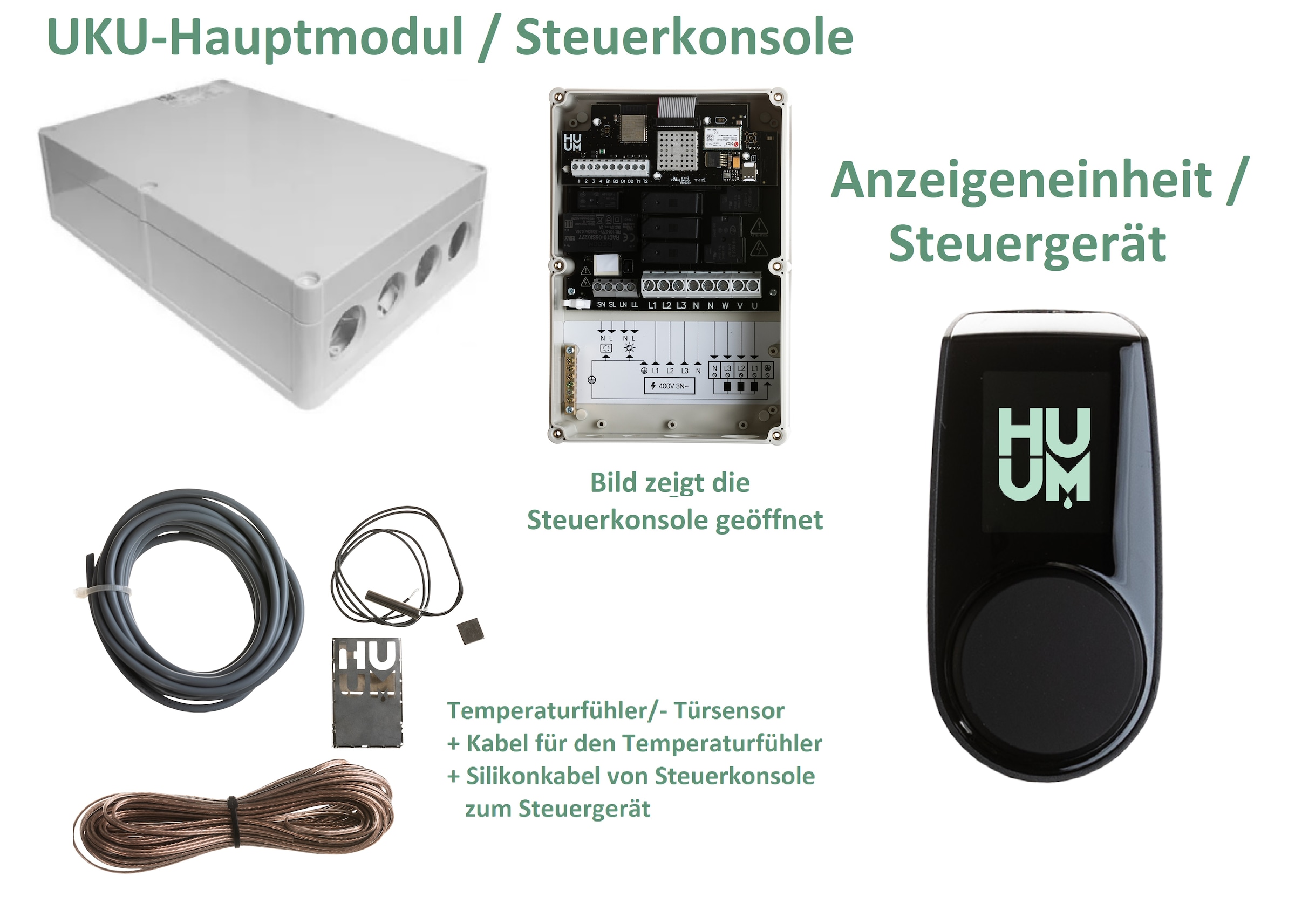 Karibu Bio-Saunaofen »9 kW SET mit WiFi-Steuerung« mit WLAN-fähigem Steuergerät