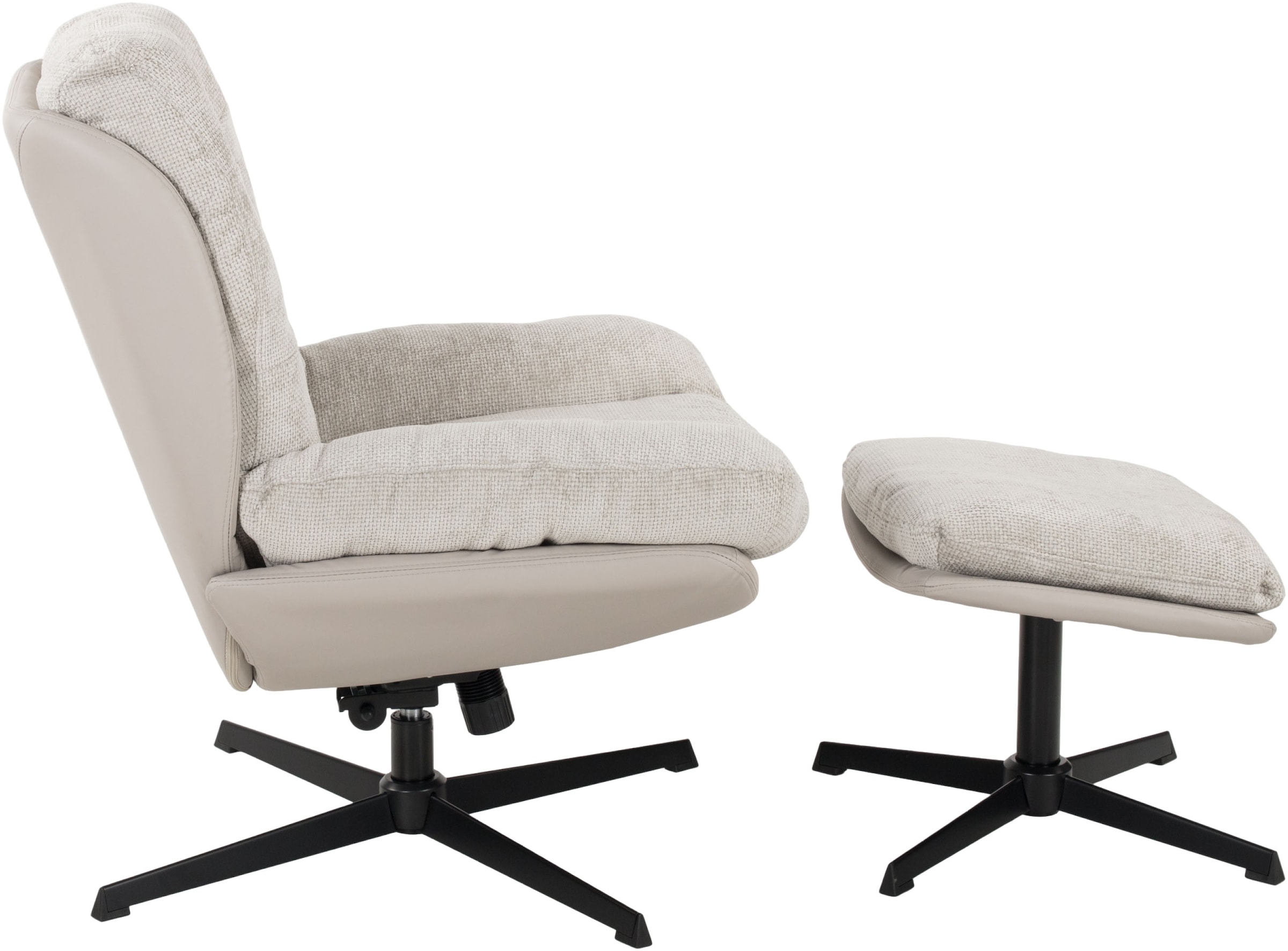 Duo Collection Relaxsessel »Tolox mit Hocker«, (2 St.), inklusive Wippfunktion