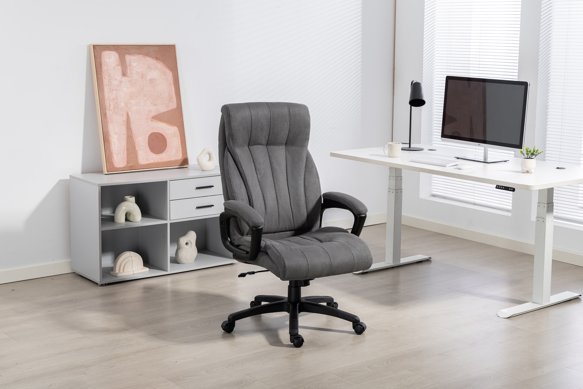 Duo Collection Chefsessel »John XXL« () mit gepolsterten Armlehnen