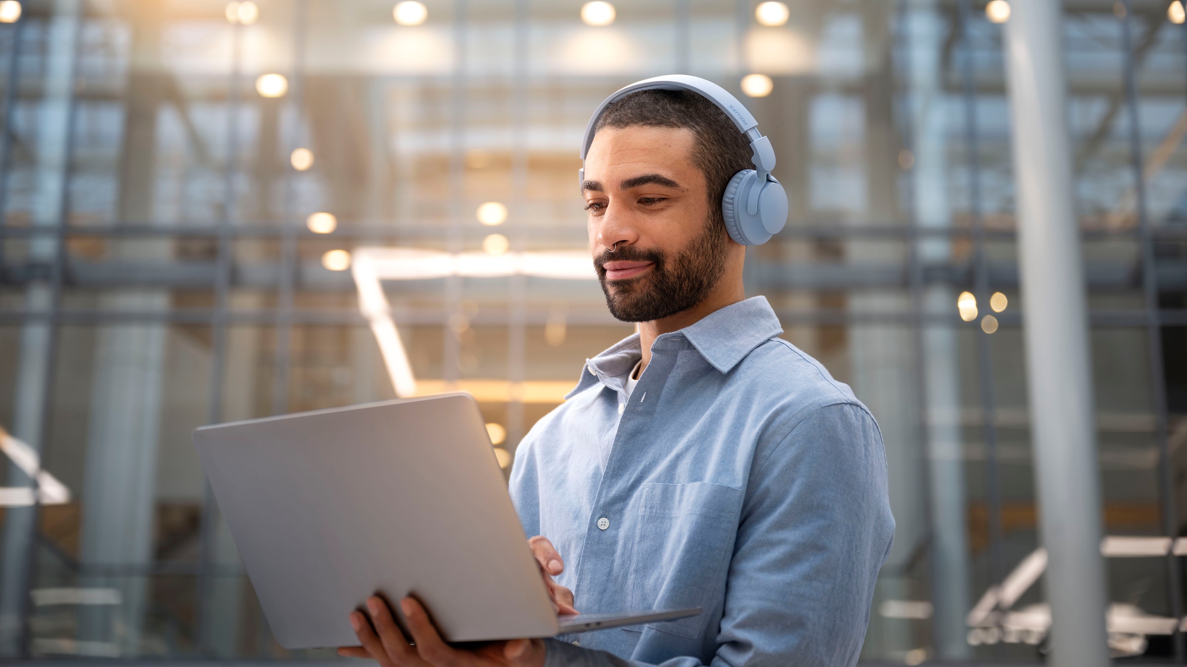 Philips On-Ear-Kopfhörer »TAH4000LB/00« Bluetooth