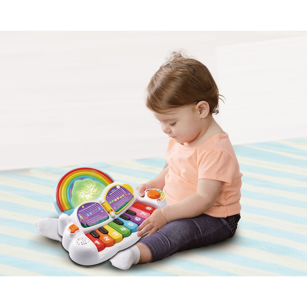 Vtech® Spielzeug-Musikinstrument »VTechBaby, Babys Regenbogen-Keyboard«