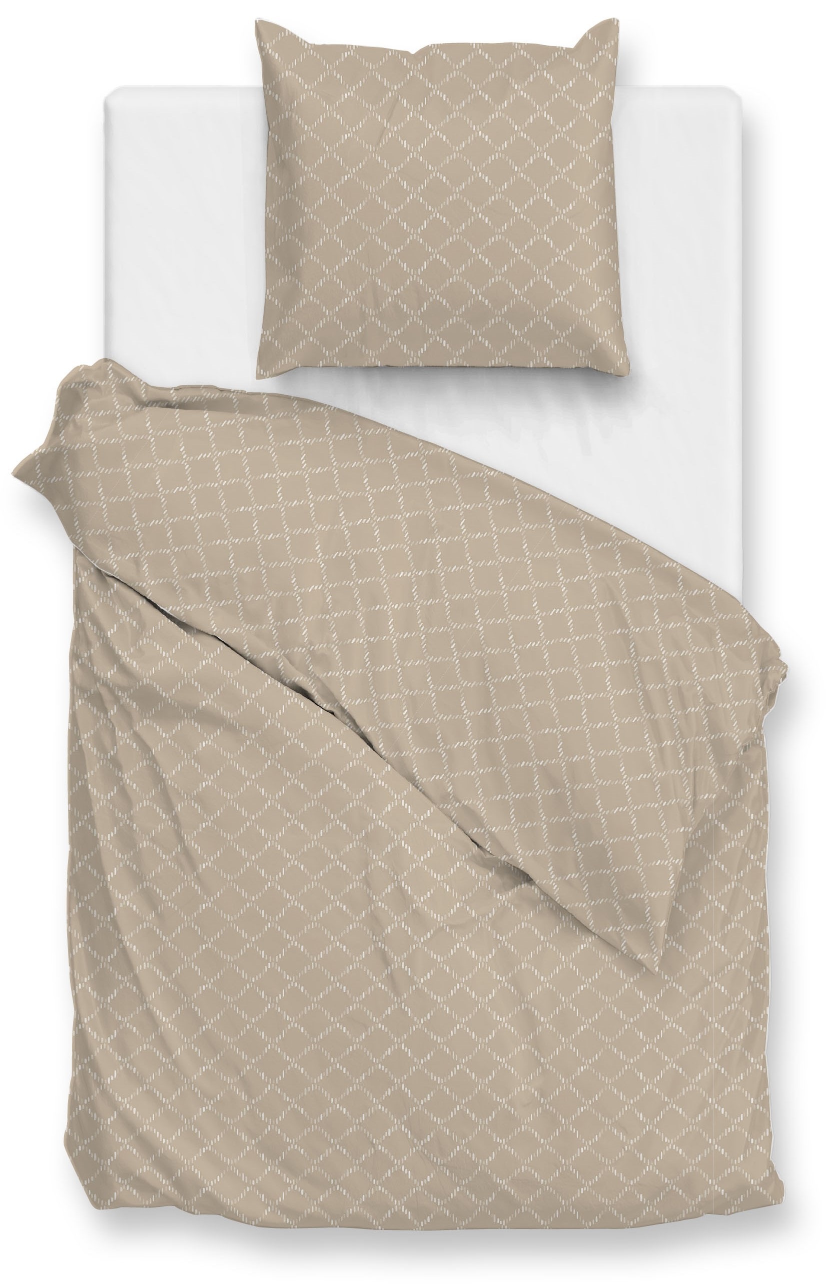 ZO HOME Bettwäsche »Linea-di-Satinado« 2 Stk. tlg. Bettwäsche aus 100% Baum günstig online kaufen