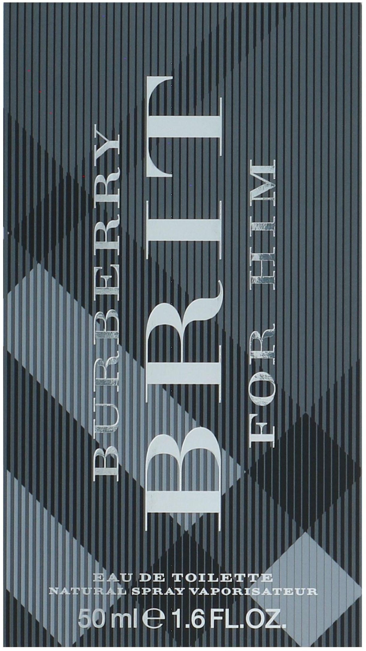 BURBERRY Eau de Toilette »Brit For Him«, mit würzigem Aroma