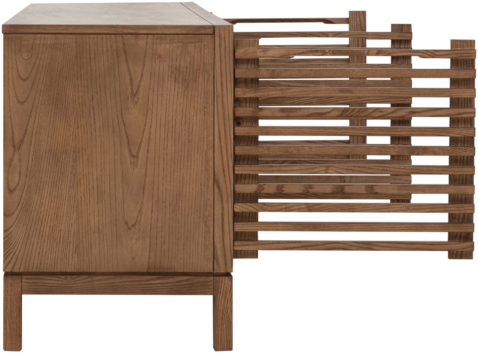 andas TV-Board »Tanner 4-türige Medienkonsole aus Eschenholz« 1 Stk. tlg.