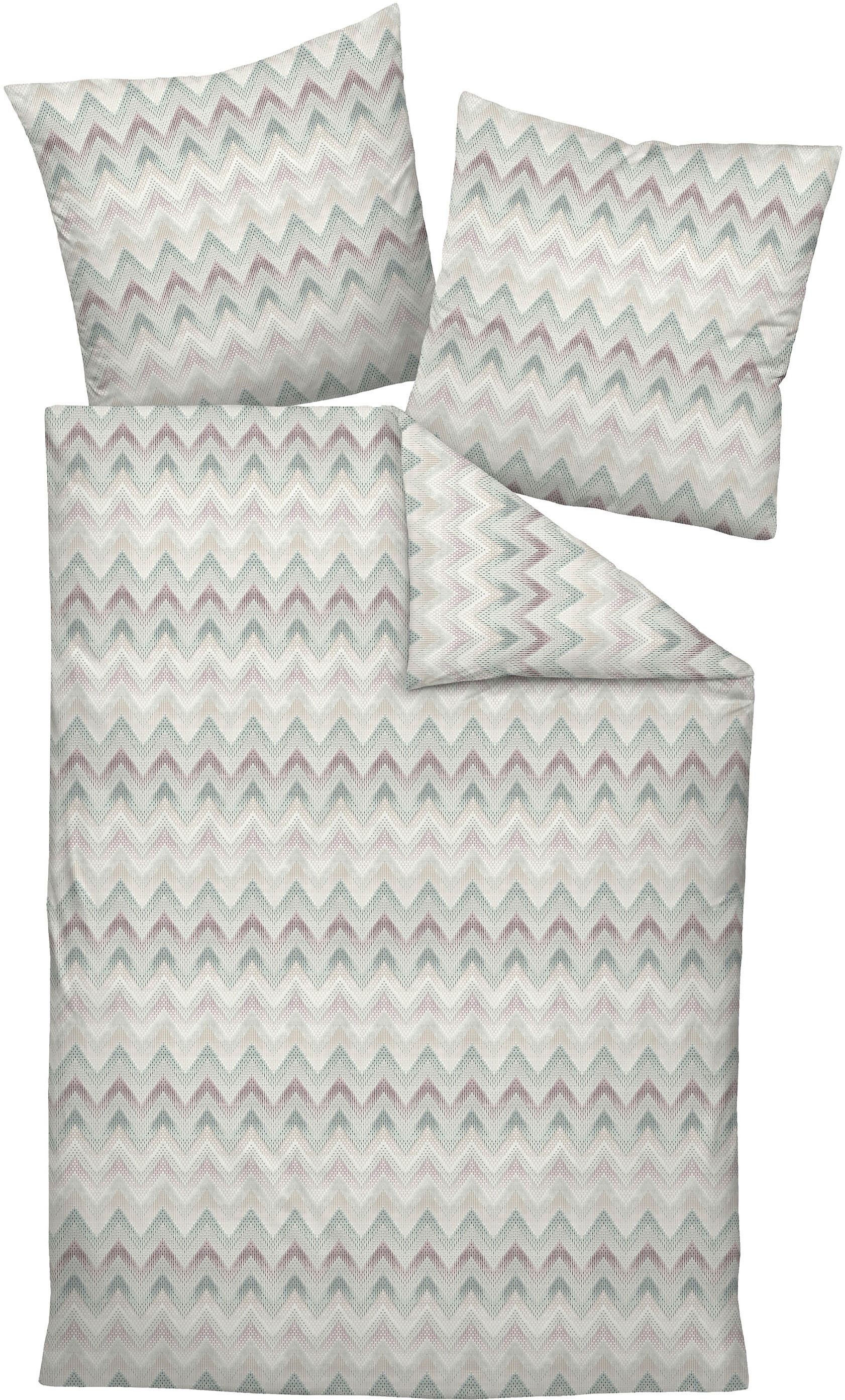 Janine Bettwäsche »Interlock-Jersey55092 06«, mit Reissverschluss günstig online kaufen