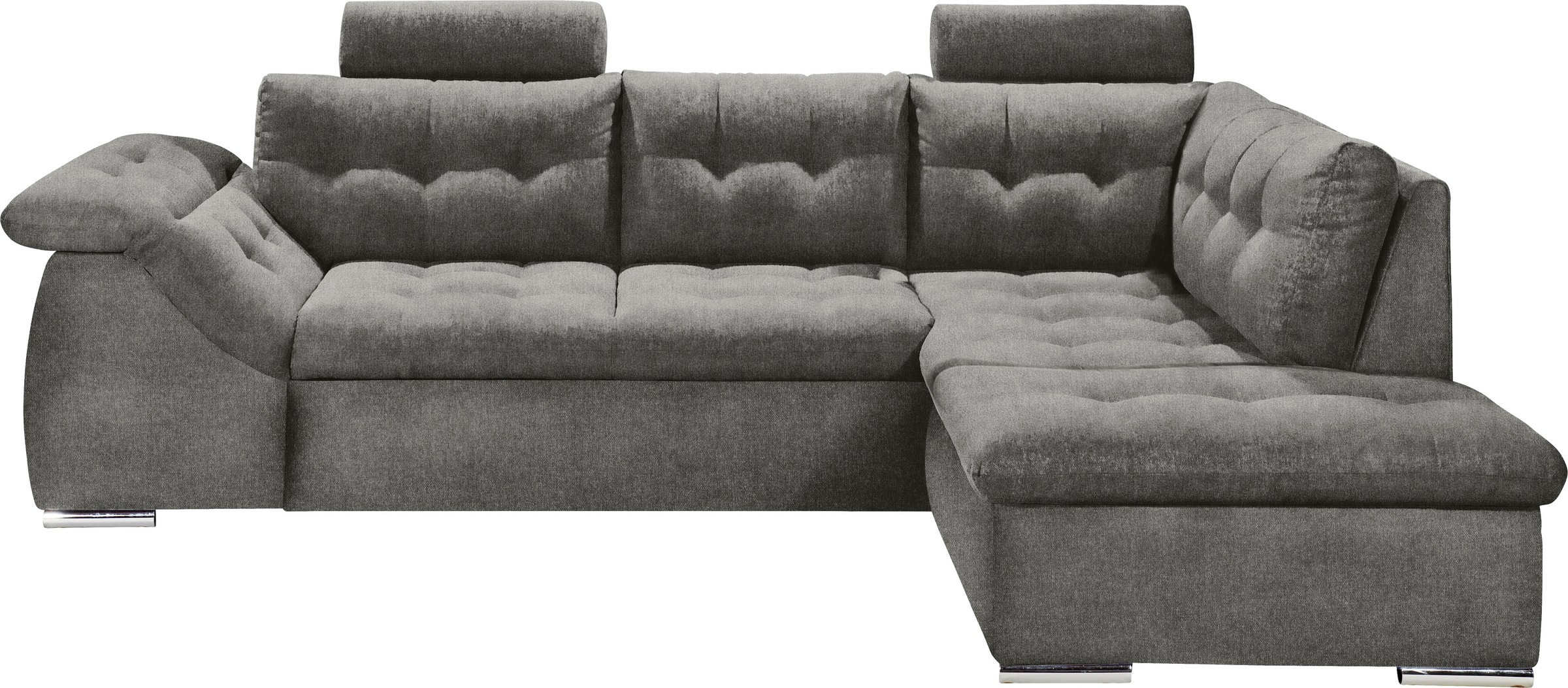 ED EXCITING DESIGN Ecksofa »Oman L-Form« mit Bettfunktion, Bettkasten, Armt günstig online kaufen