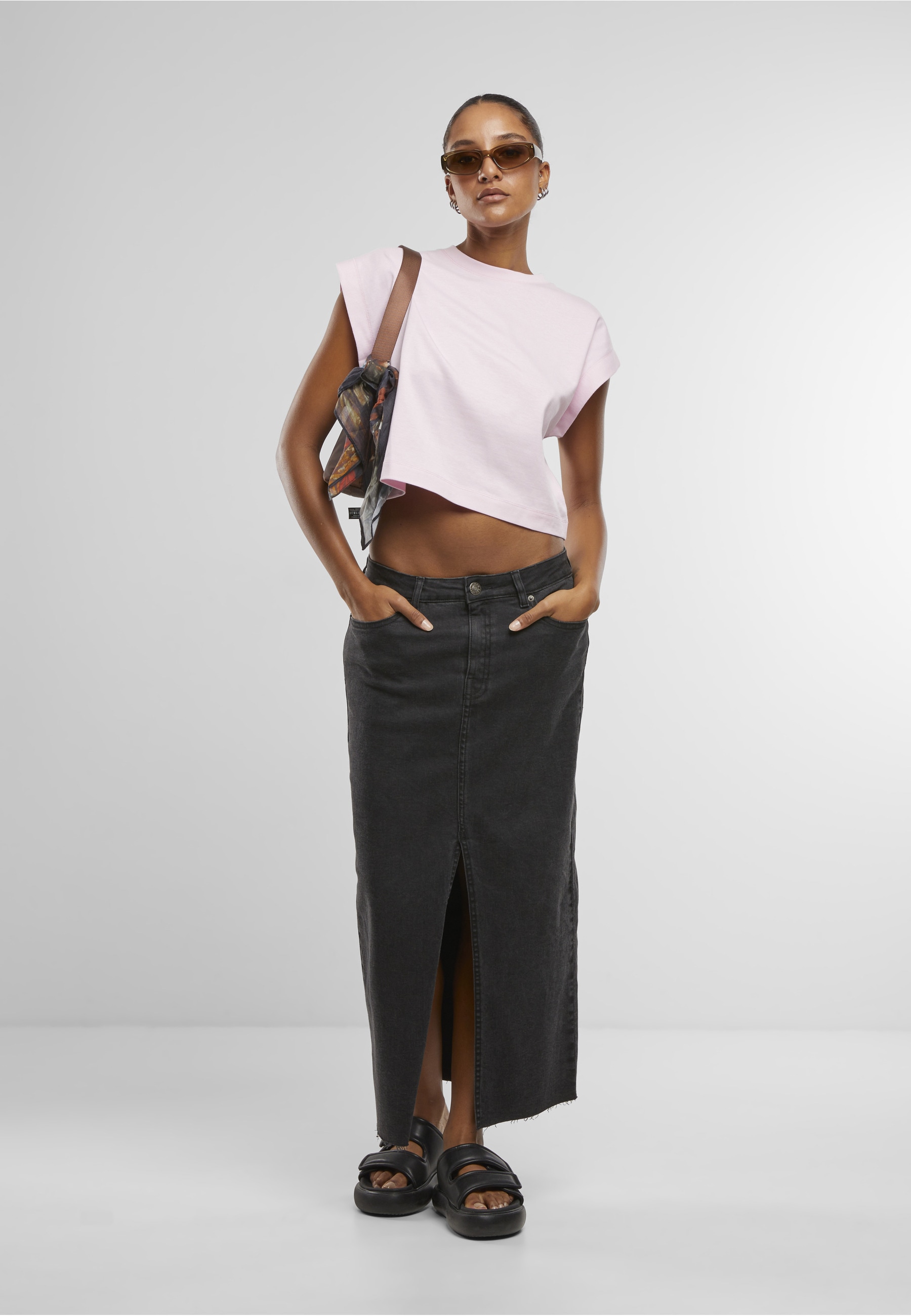 URBAN CLASSICS T-Shirt »Urban Classics Ladies Oversized Boxy Heavy Tee« 1 Stk.