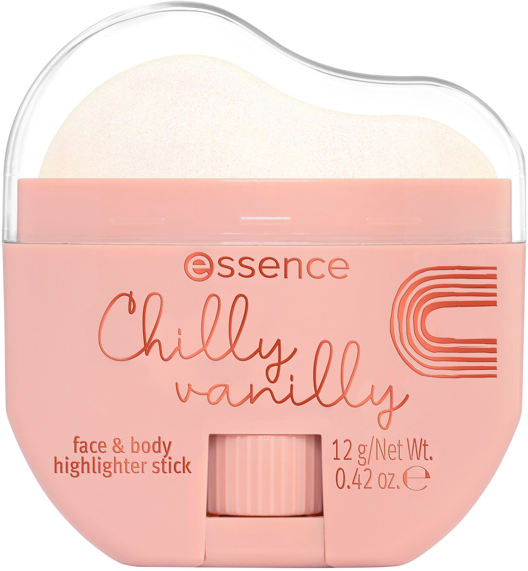 Essence Highlighter »Chilly vanilly face & body highlighter stick«, (Packung, 3 tlg.), mit roségoldenem Schimmer
