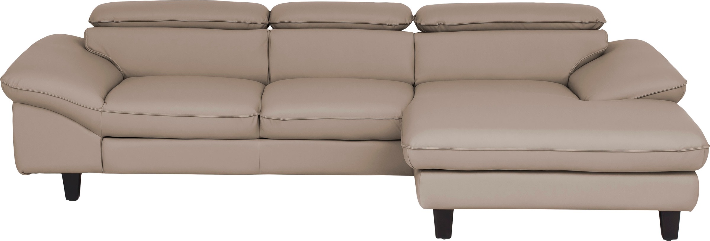 Home affaire Ecksofa "Pilot L-Form" mit Kopfteilverstellung, wahlweise mit günstig online kaufen