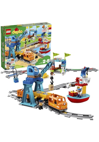 LEGO® Konstruktionsspielsteine »Güterzug (10875), LEGO® DUPLO® Town«, (105 St.) kaufen