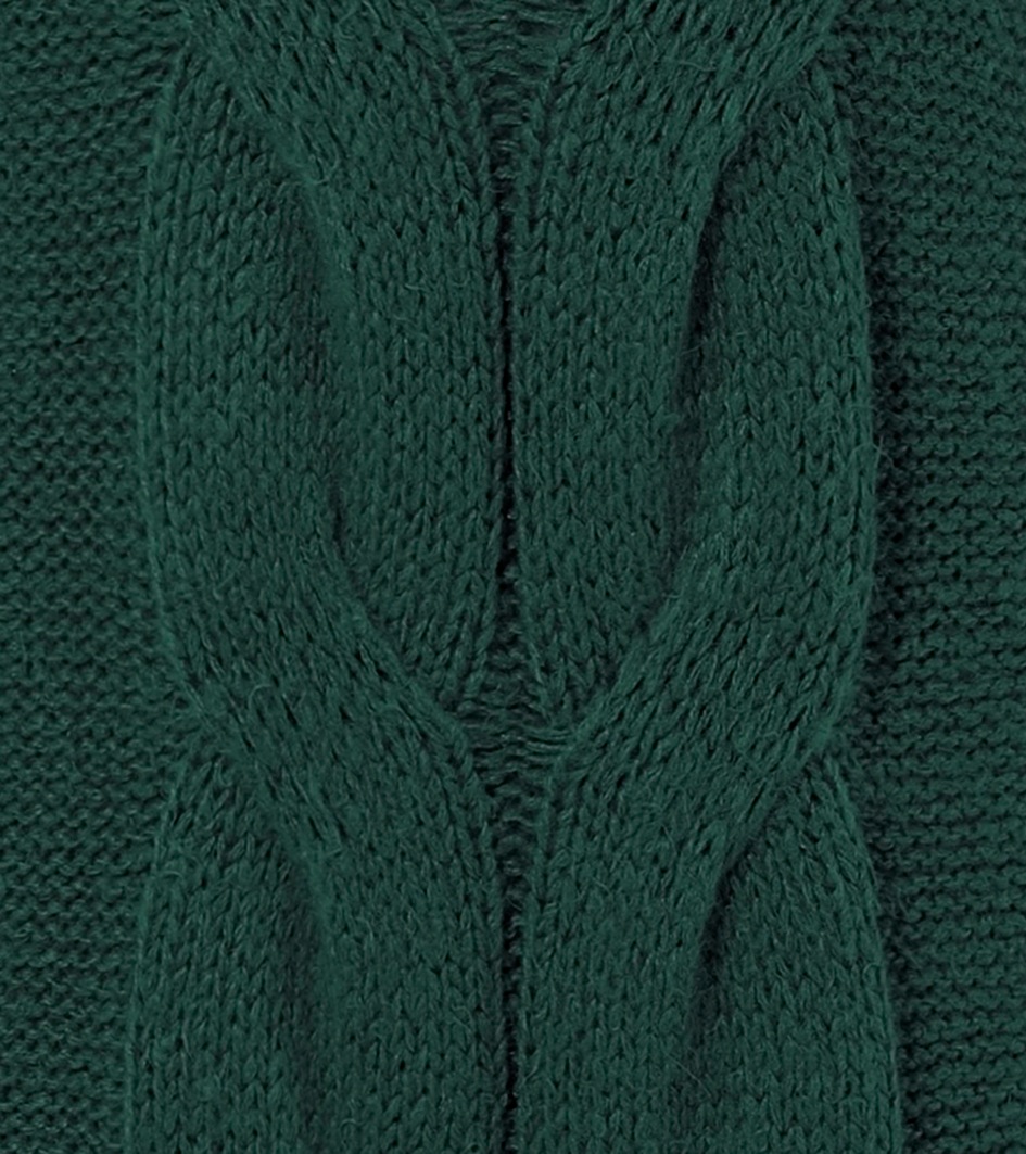 Aniston CASUAL Strickkleid, mit extravagantem Zopfmuster