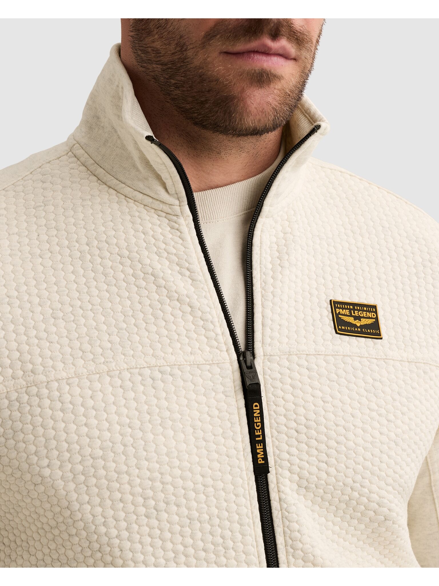 PME LEGEND Sweatjacke mit seitlichen Eingrifftaschen