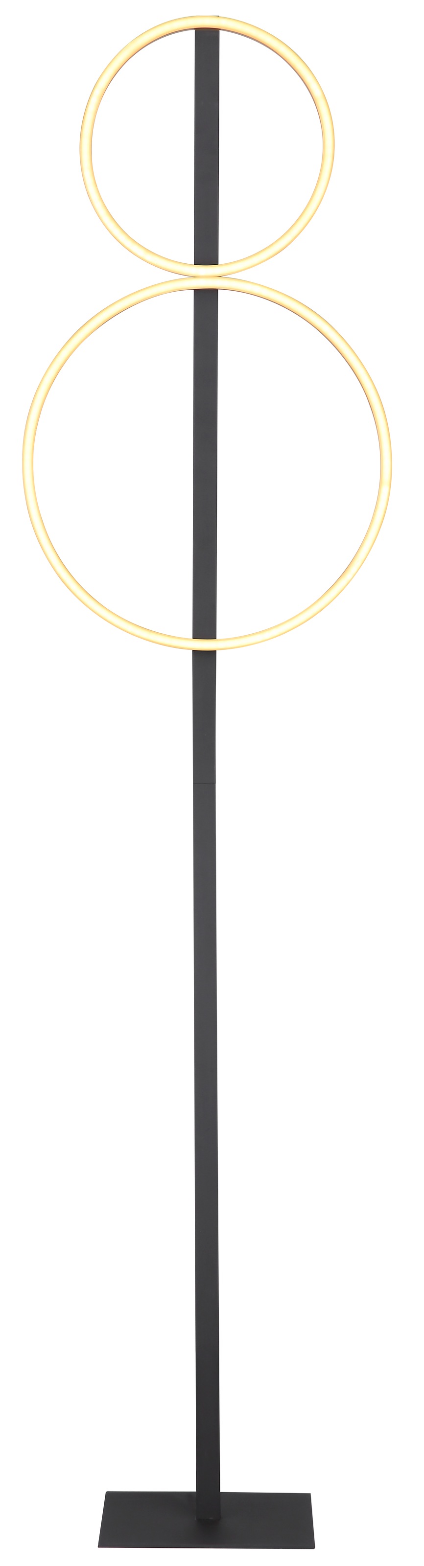 GLOBO LIGHTING LED Stehlampe »STEHLEUCHTE METALL SCHWARZ MATT, 1XLED«, Leuchtmittel LED-Modul | LED fest integriert, Stehleuchte/Wohnzimmer/Schlafzimmer/Flur