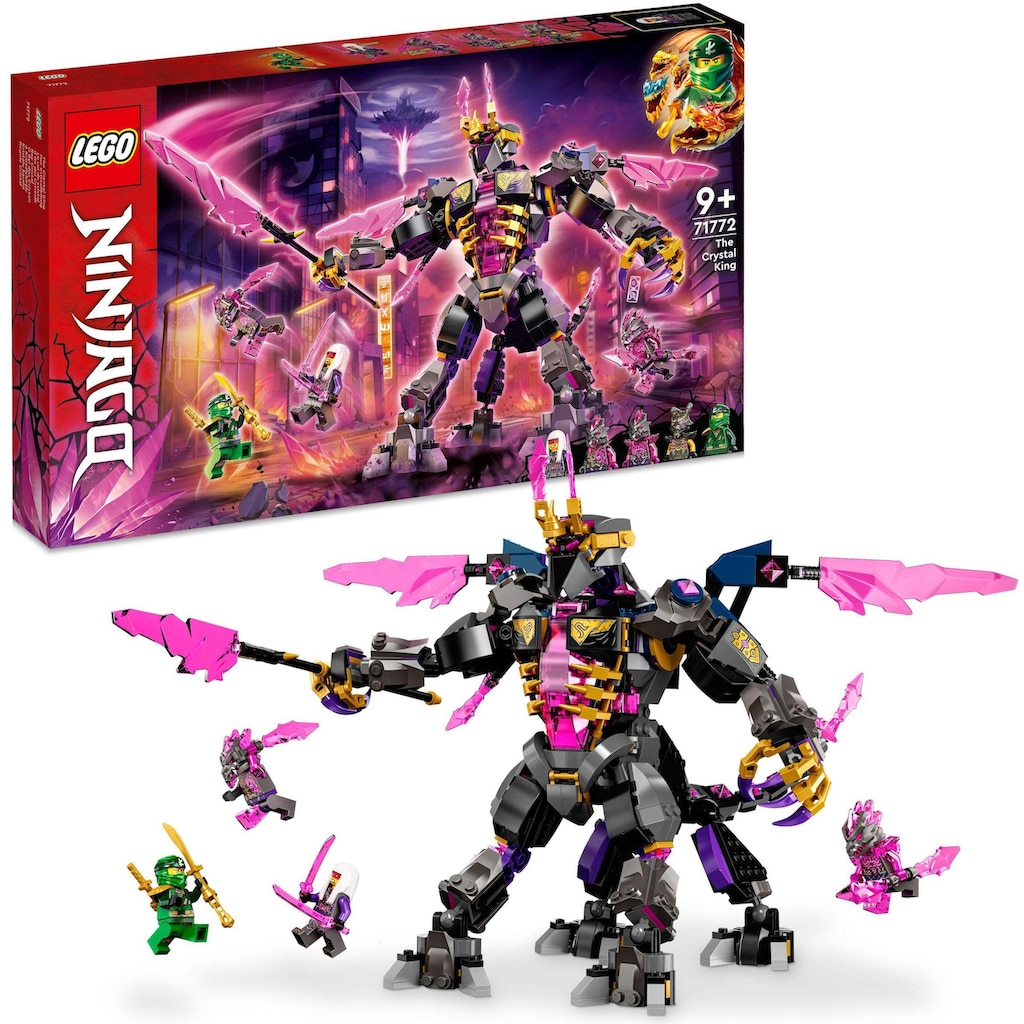 LEGO® Konstruktionsspielsteine »Der Kristallkönig (71772), LEGO® NINJAGO«, (722 St.)