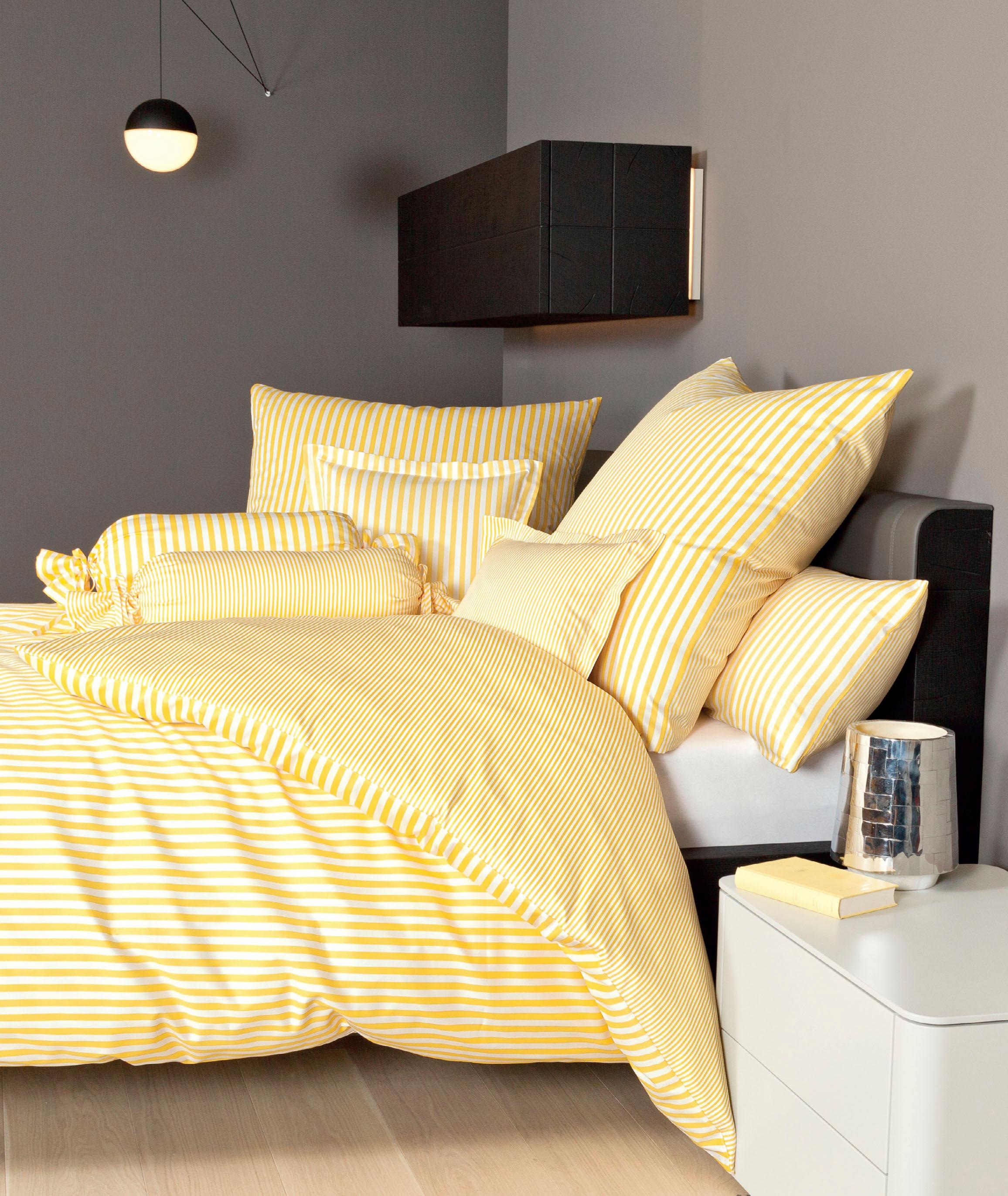 Janine Wendebettwäsche »modernclassic 3912, 100% Baumwolle« 3 Stk. tlg. mit günstig online kaufen