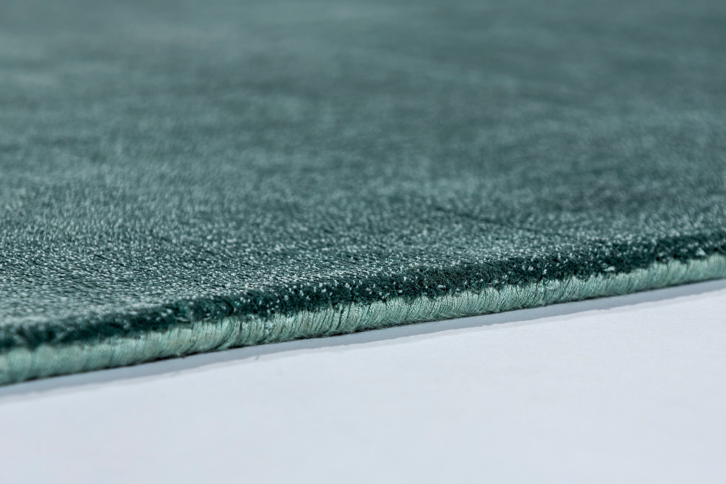 SCHÖNER WOHNEN-Kollektion Teppich »Aura«, rechteckig, 15 mm Höhe, seidige Viskose, Wohnzimmer
