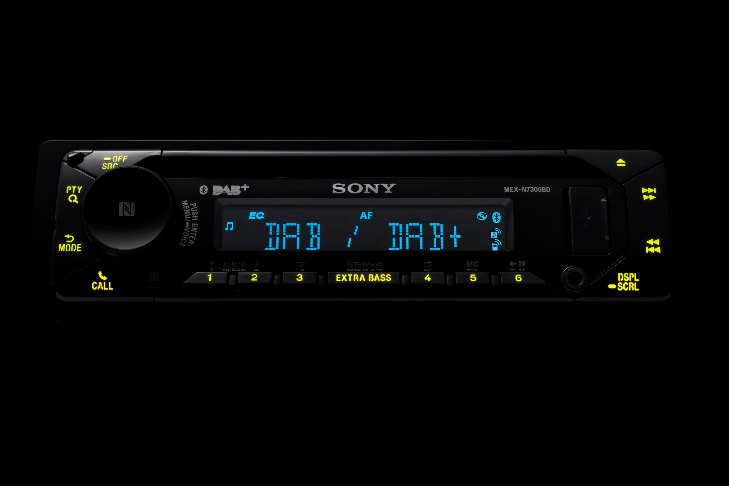 Sony Autoradio »MEXN7300KIT«, (Bluetooth Digitalradio (DAB+) 55 W)