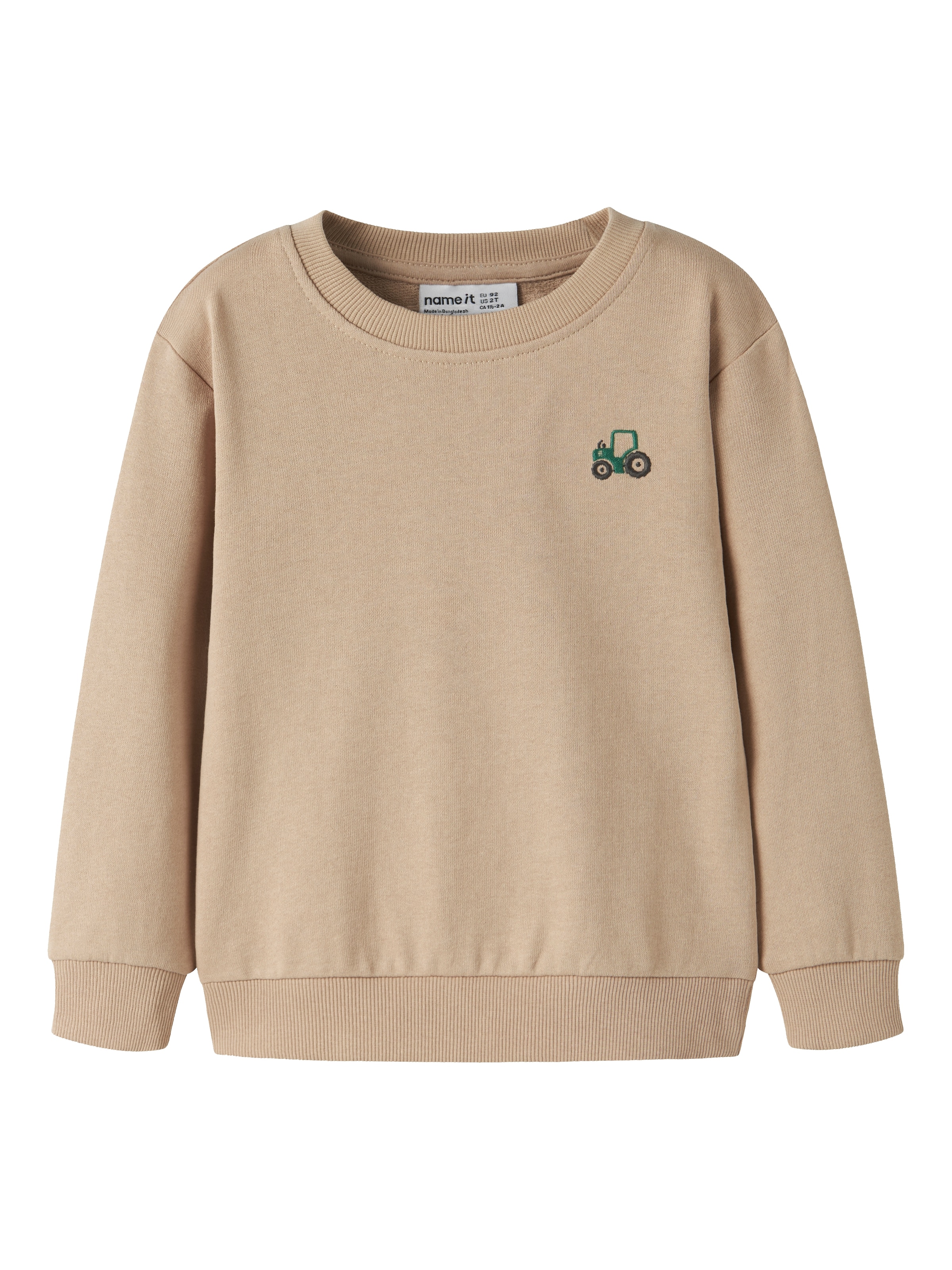 Name It Sweatshirt »NMMVALLEN LS NREG SWEAT UNB«, Baumwollmischung, regular fit
