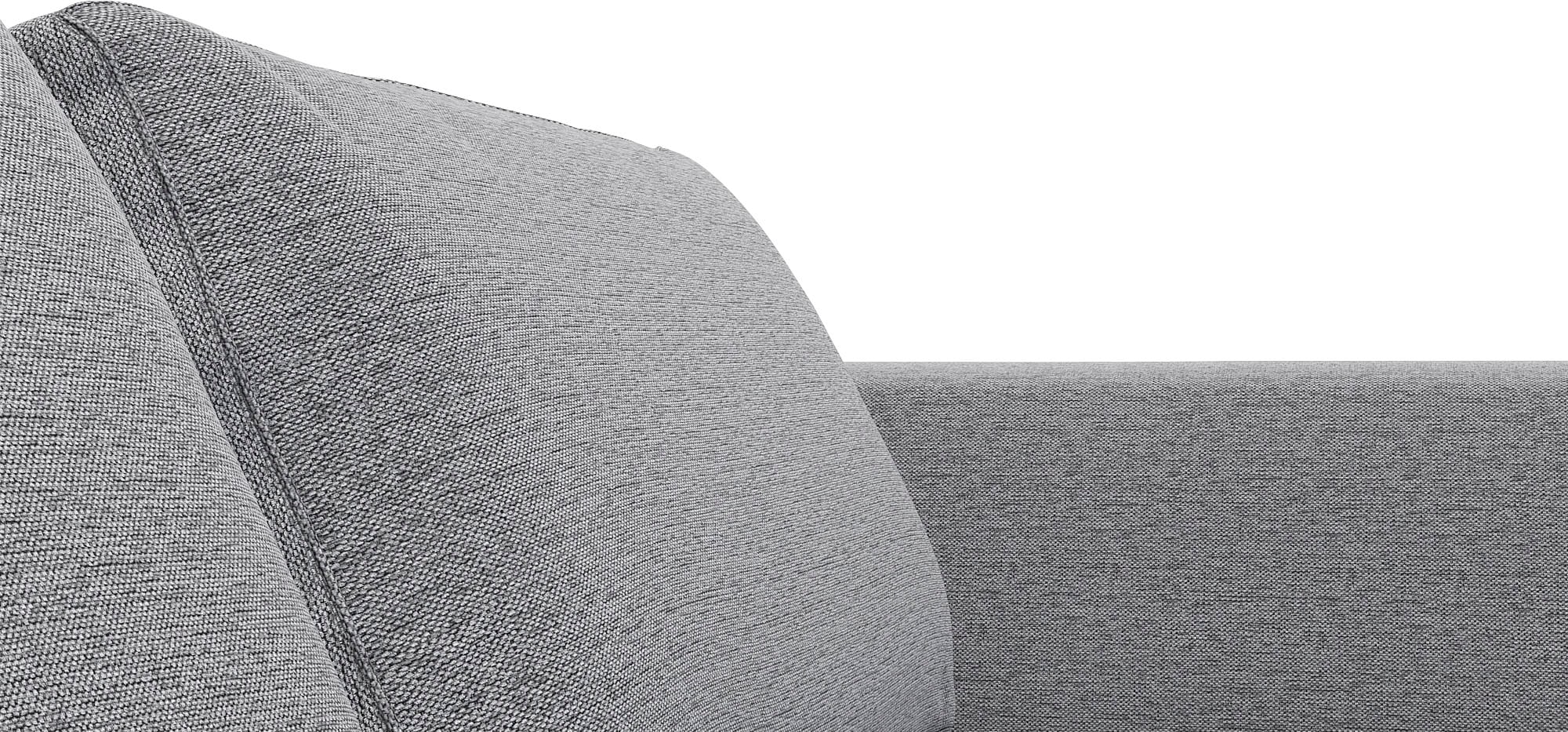 FLEXLUX Ecksofa »Loano, toller Sitzkomfort, L-Form«, modernes Sofa, frei im Raum stellbar, lose Kissen, Kaltschaum im Sitz