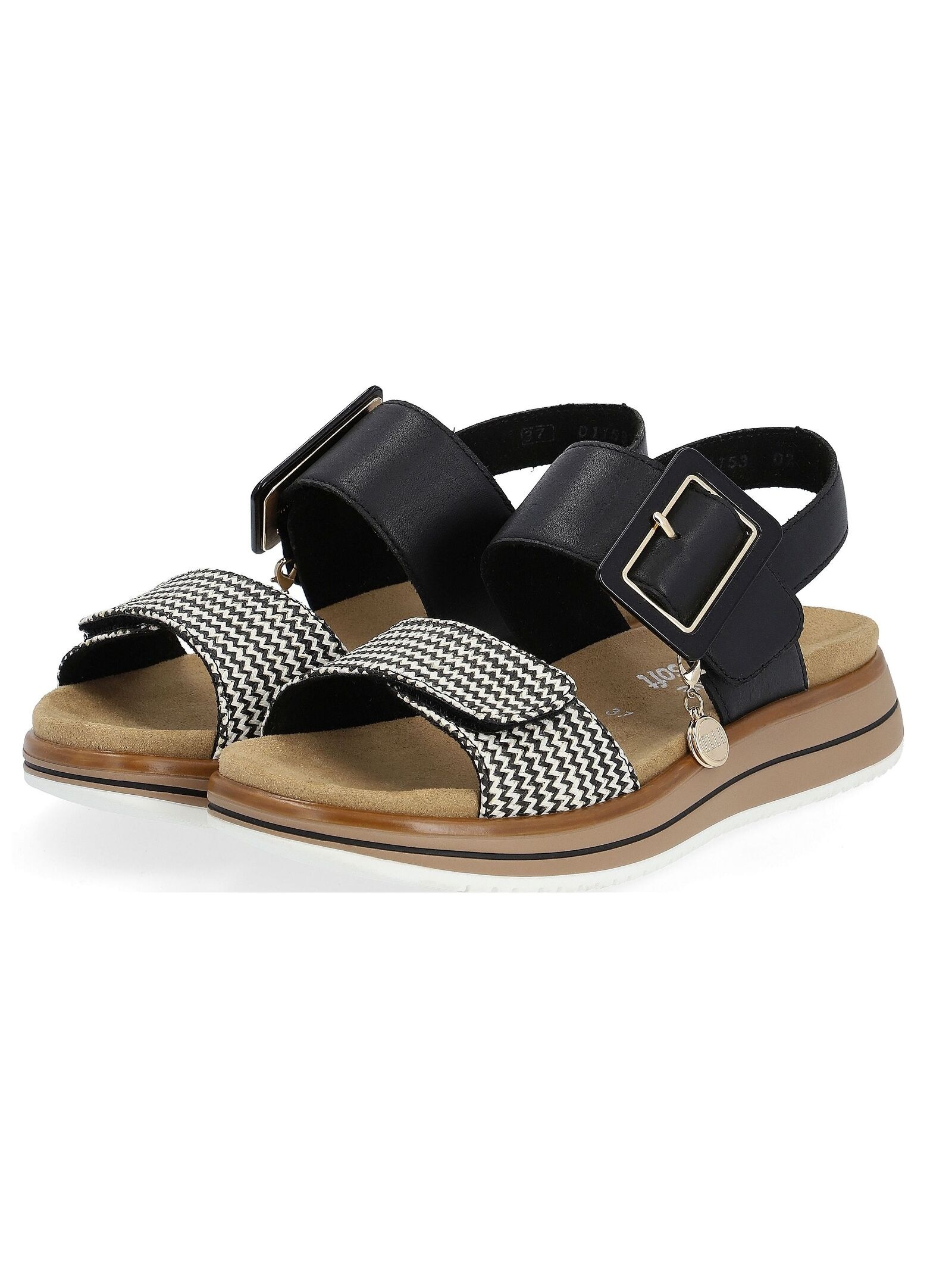 Remonte Riemchensandale »Remonte Sandalen Glattleder«