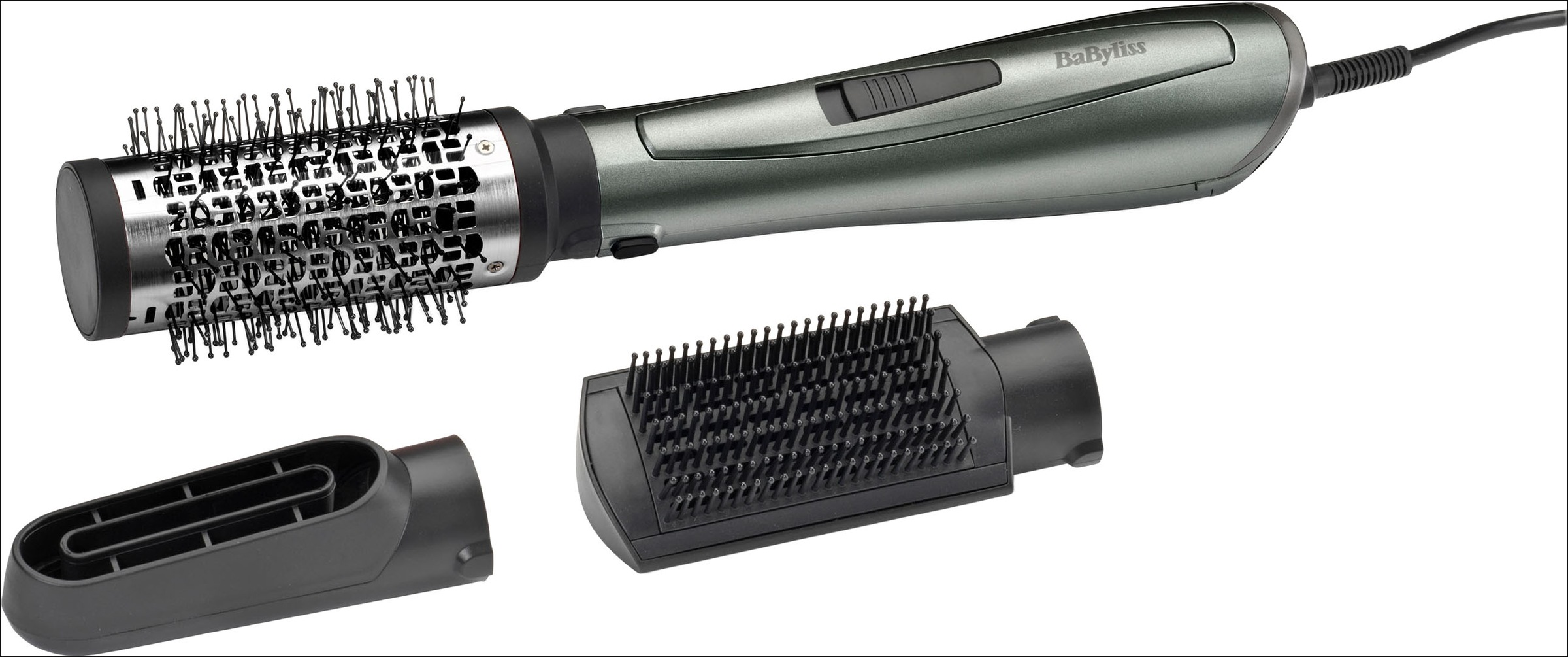 BaByliss Warmluftbürste »Xanadu Warmluftbürste mit 3 Aufsätzen, 1000W, AS261E« 3 Aufsätze Rundbürstenföhn, 3-in-1  Föhnen, Glätten, Volumen, Ionen-Technologie