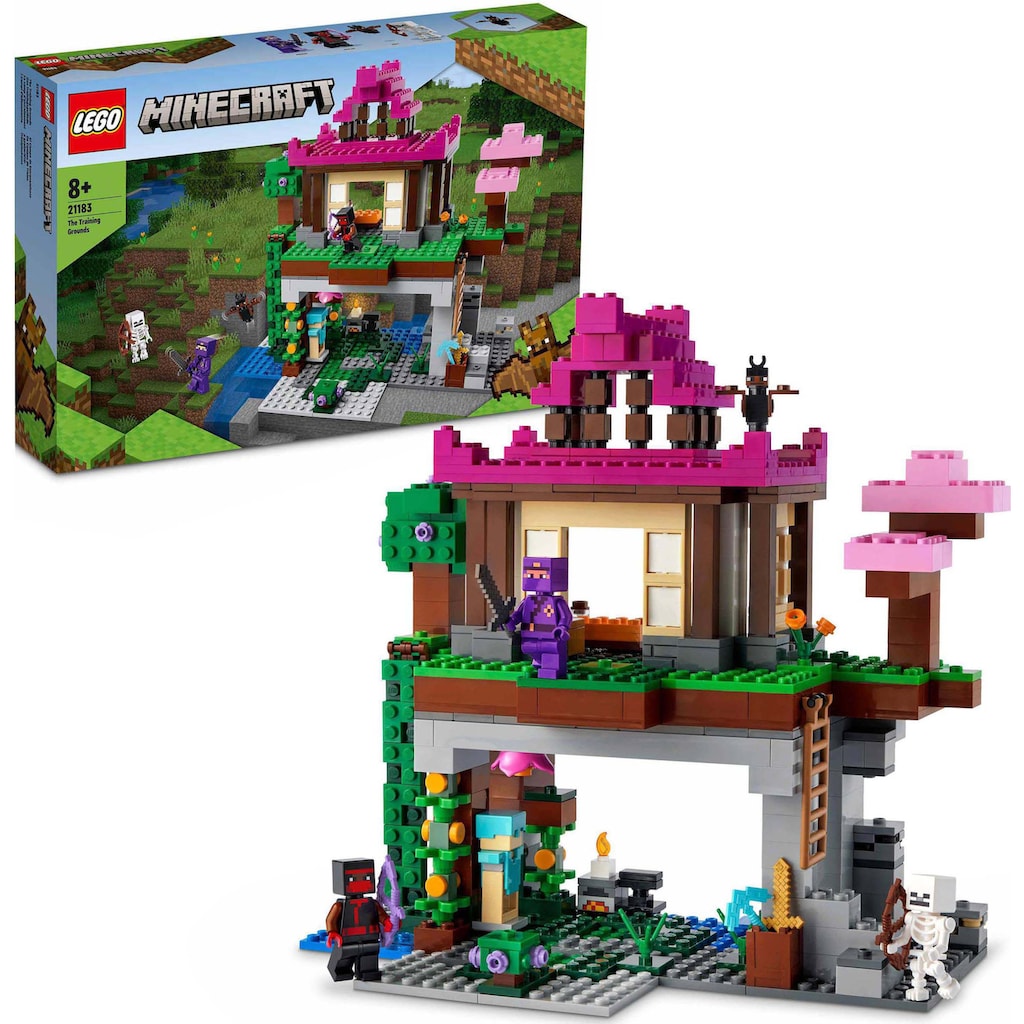 LEGO® Konstruktionsspielsteine »Das Trainingsgelände (21183), LEGO® Minecraft«, (534 St.)