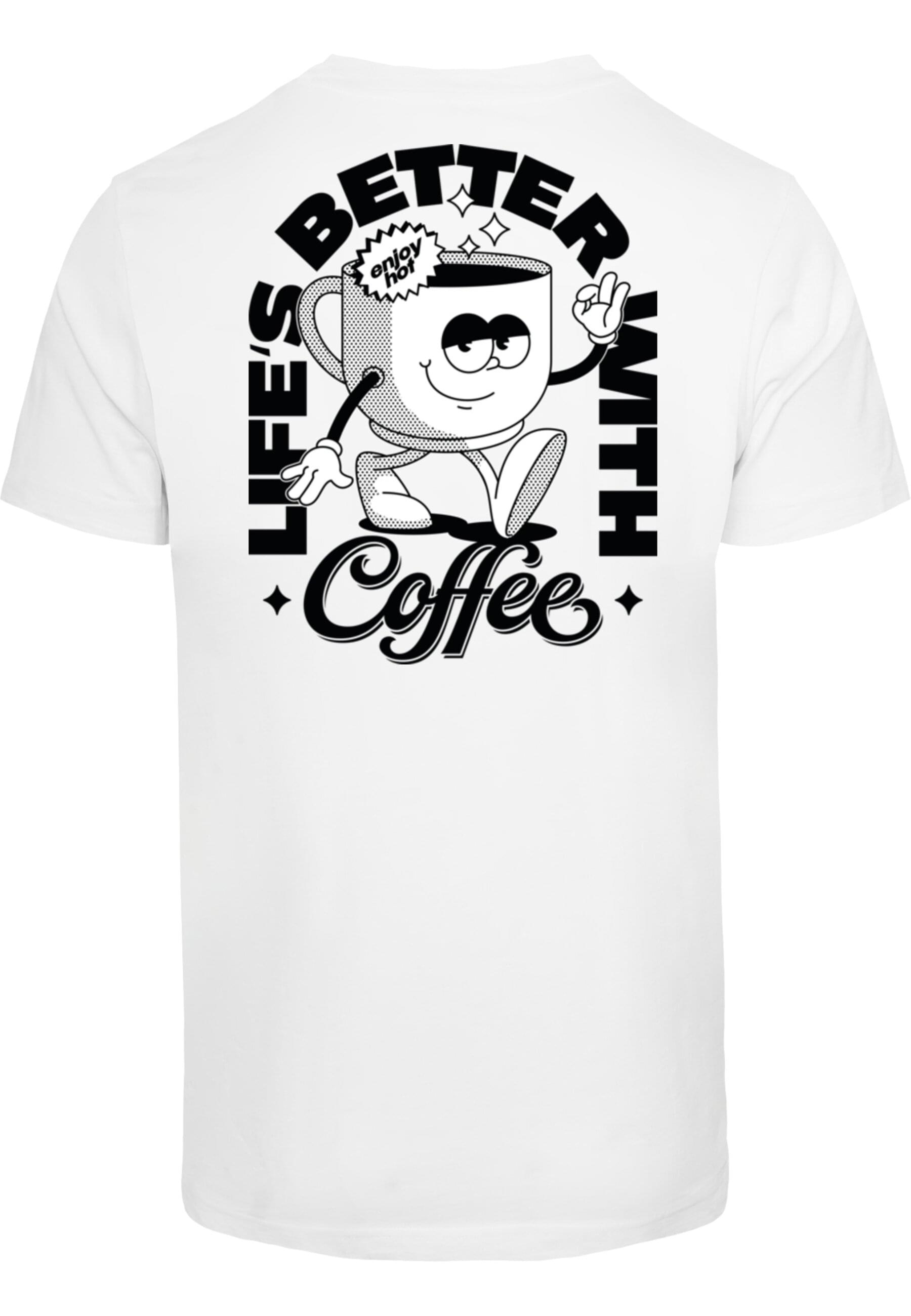 MisterTee T-Shirt »MisterTee Better With Coffee Tee« 1 Stk.