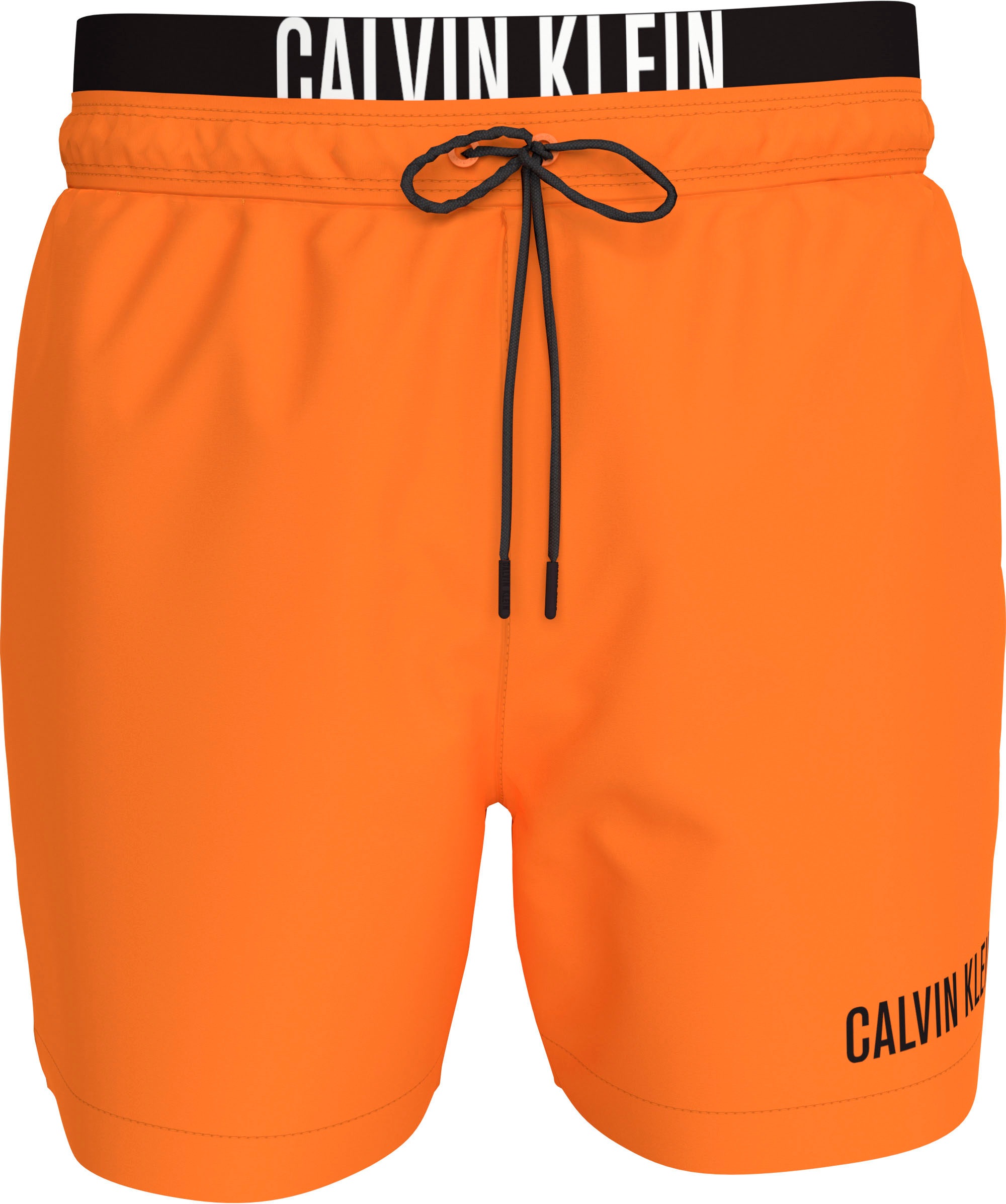 5. Bild von Calvin Klein Swimwear Badeshorts »MEDIUM DOUBLE WB«, mit doppeltem Bund