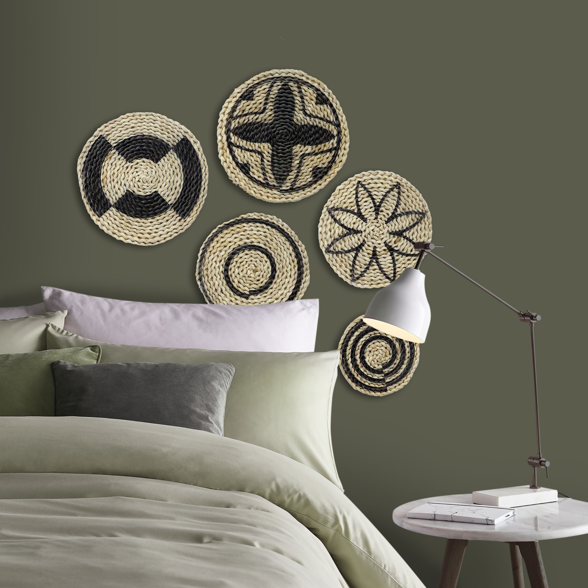 Art for the home Wandbild "Rotan", (Set, 1 St.), Wanddeko Set (5-er Set) günstig online kaufen