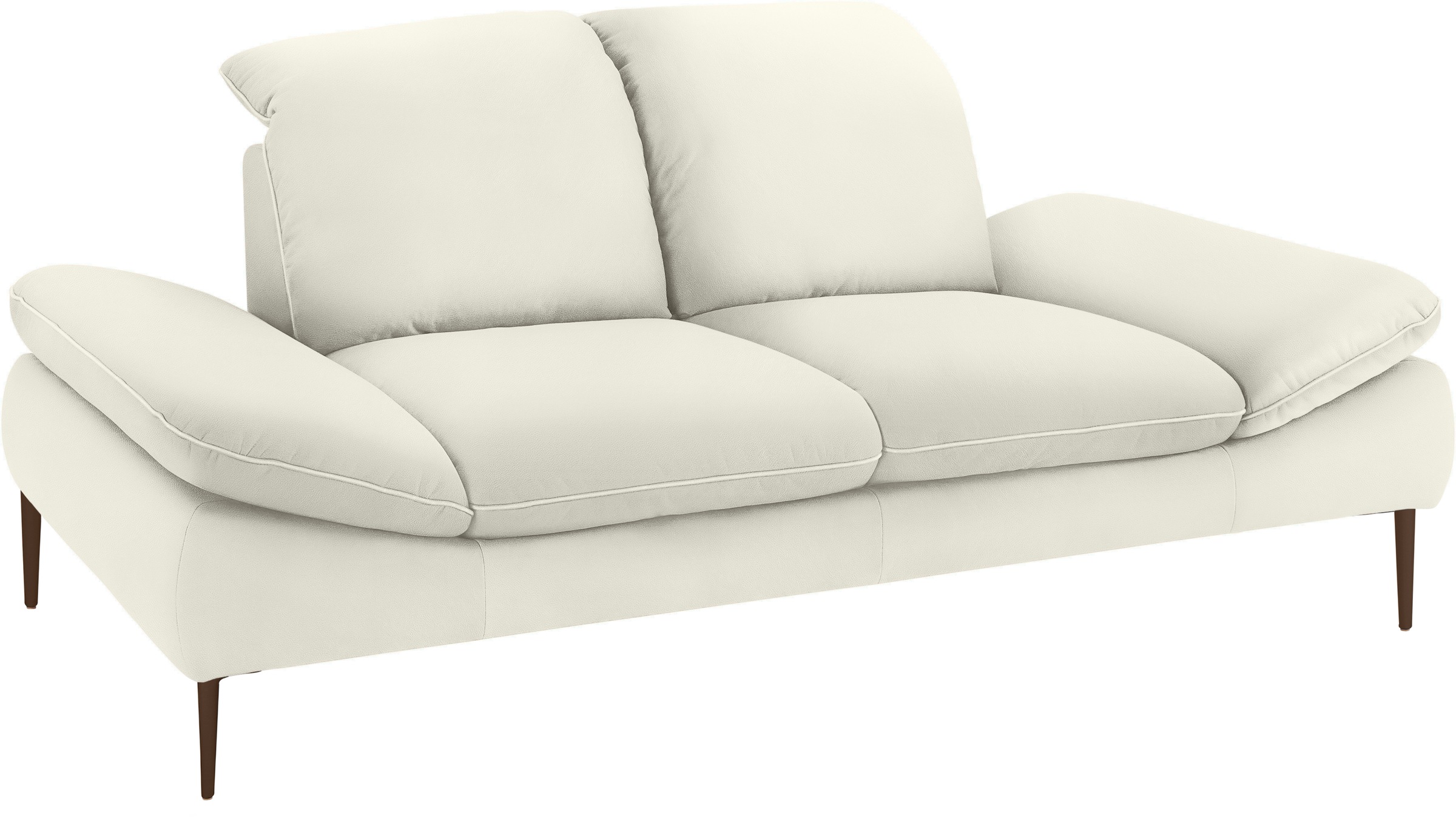 W.SCHILLIG 2,5-Sitzer »enjoy&MORE« Sitztiefenverstellung, Füße bronze pulve günstig online kaufen