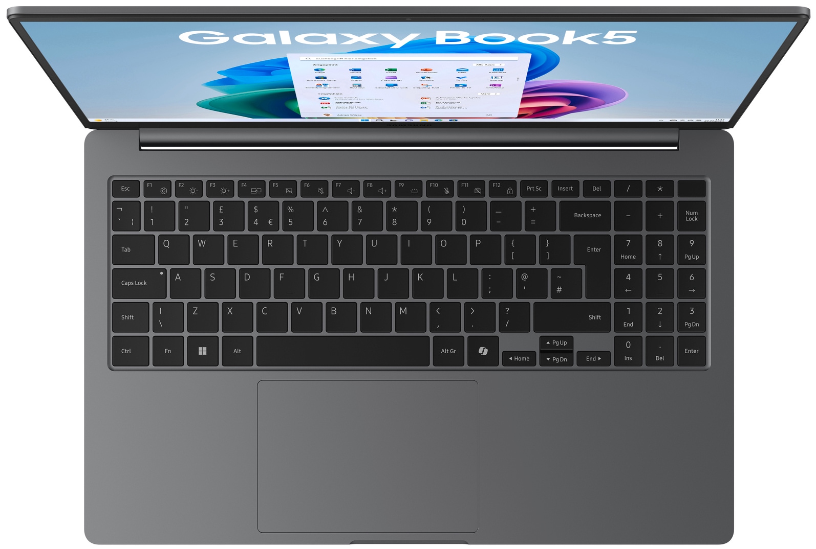 Samsung Notebook »Galaxy Book5 (NP750X) 15,6'' Ultra 7 16GB/512GB« 39,6 cm / 15,6 ″ Intel Ultra 7 Intel Graphics 512 GB SSD