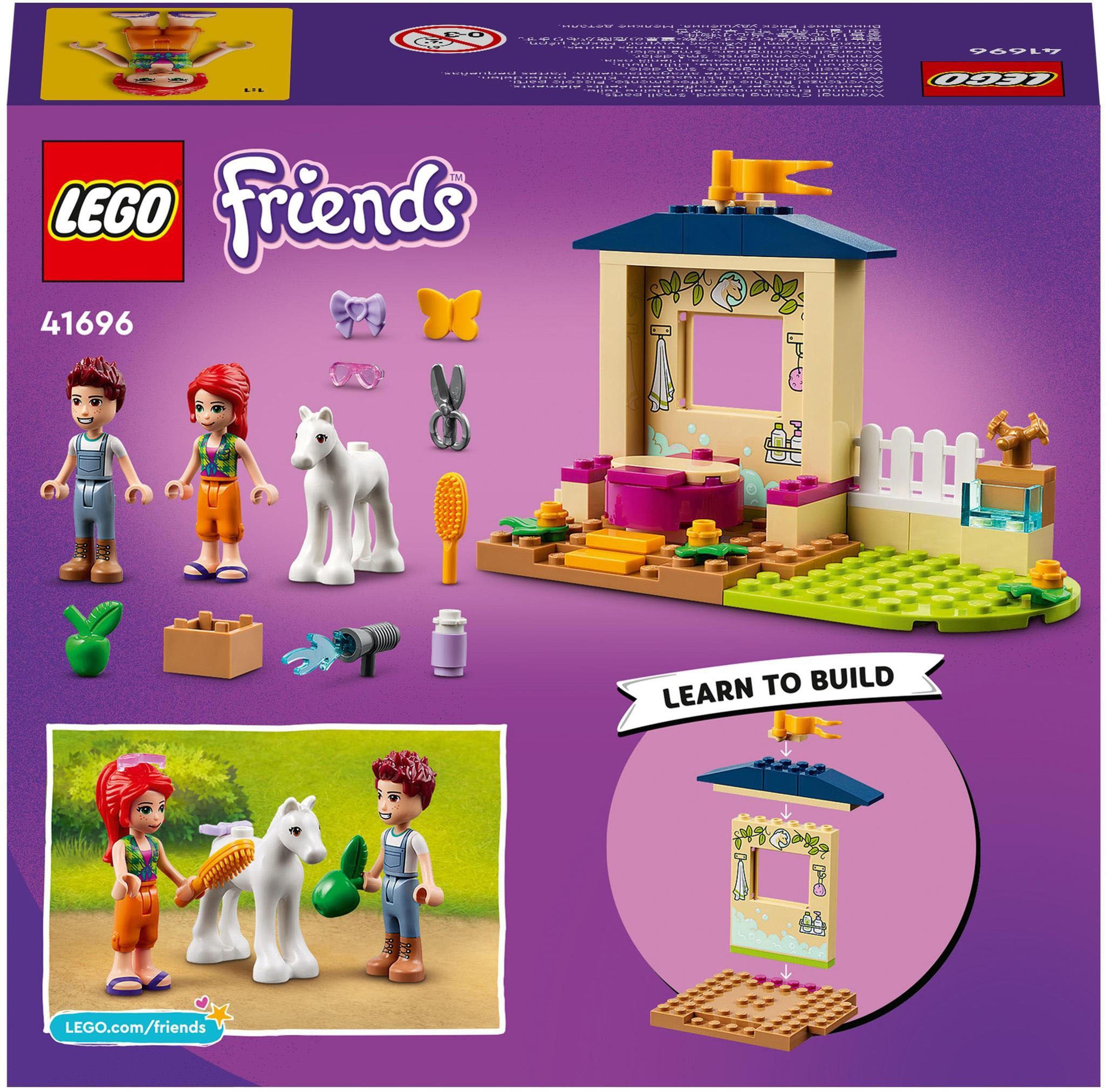 LEGO® Konstruktionsspielsteine »Ponypflege (41696), LEGO® Friends«, (60 St.), Made in Europe